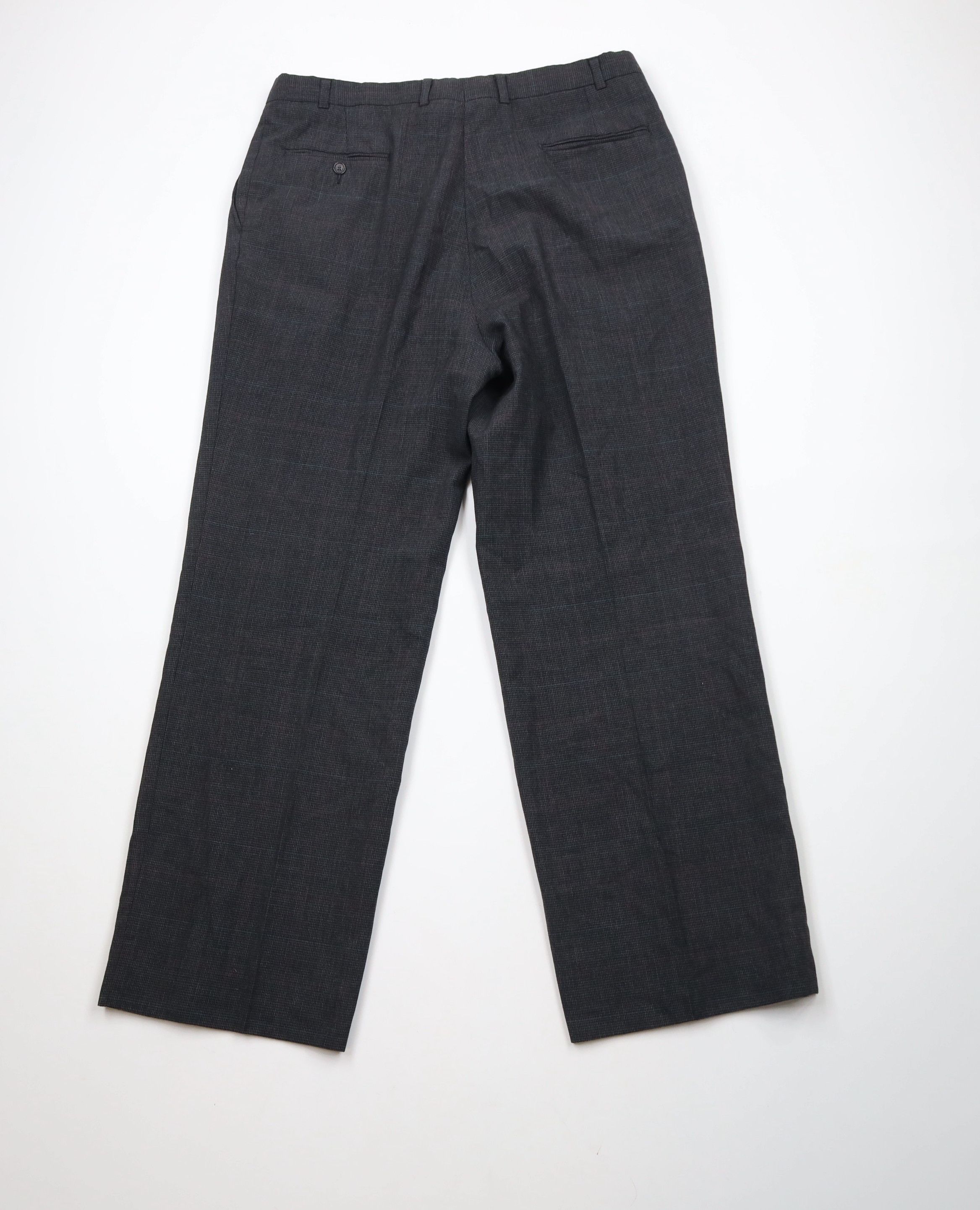 Vintage Vintage 70s Streetwear Houndstooth Wide Bell Bottoms Pants Size US 36 / EU 52 - 9 Thumbnail