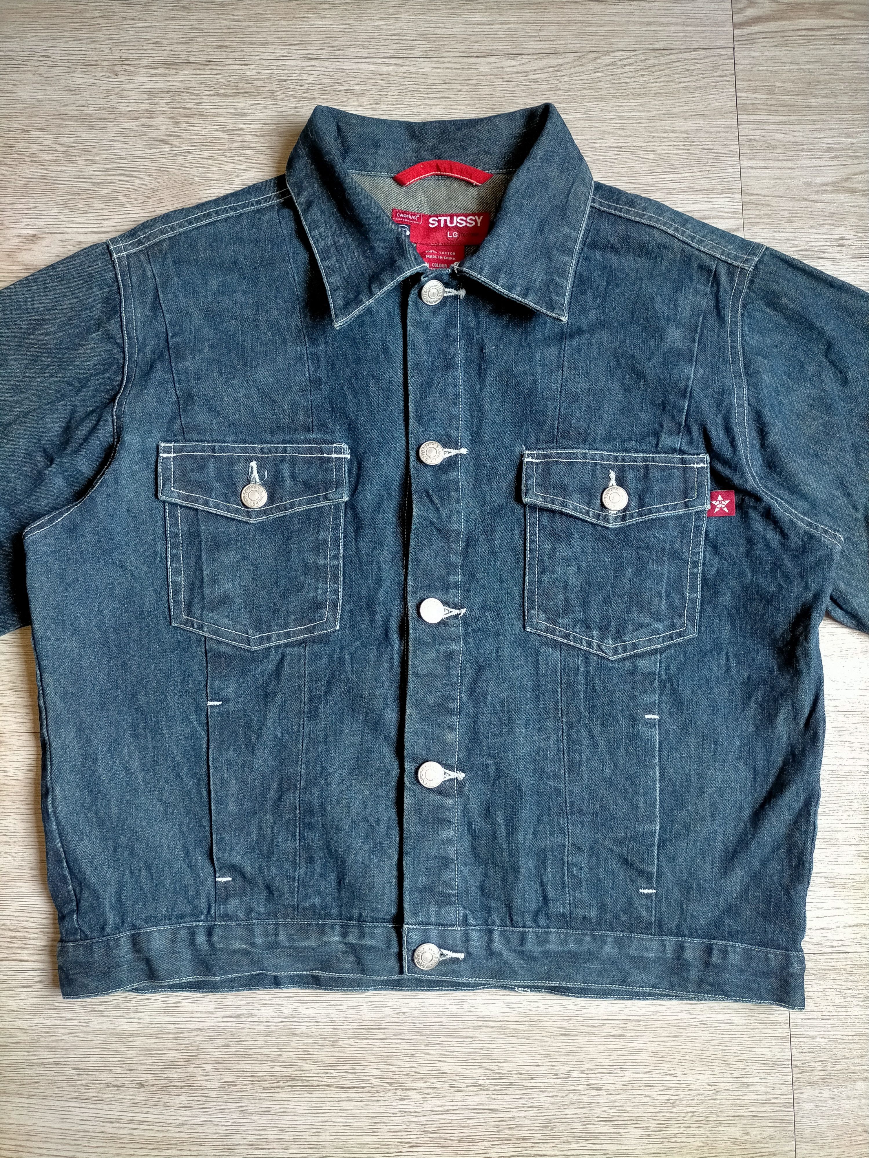 Stussy Stussy Type2 Denim jacket Jeans Size US S / EU 44-46 / 1 - 9 Thumbnail