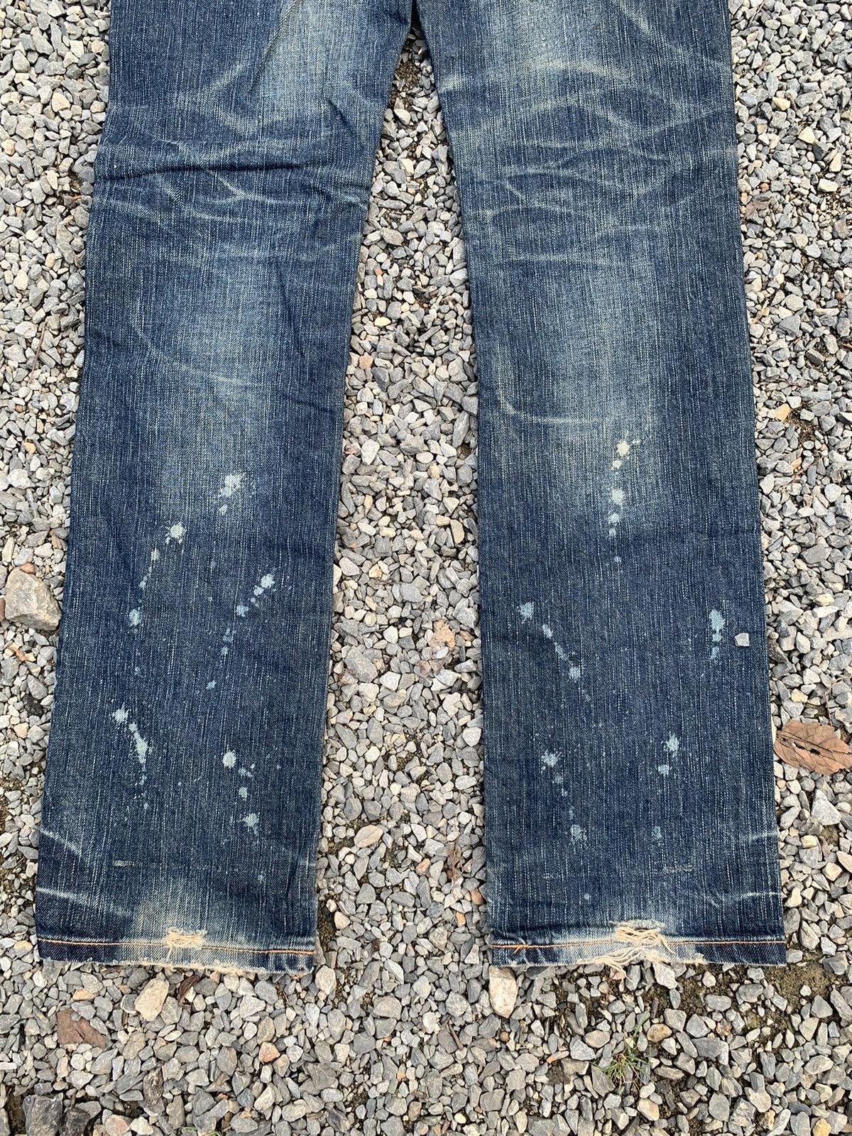 Kapital RARE EDWIN STUDDED PUNK STYLE LIKE HYSTERIC GLAMOUR DENIM Size US 31 - 12 Thumbnail