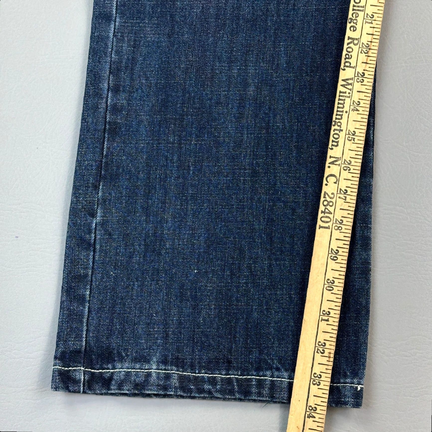 Vintage Vintage Rock & Republic Jeans Mens 40x32 Dark Wash USA Made Y2K Kiedis Skull Rock & Republic Jeans Mens 40x32 Dark Wash USA Made Y2K Size US 40 / EU 56 - 4 Thumbnail
