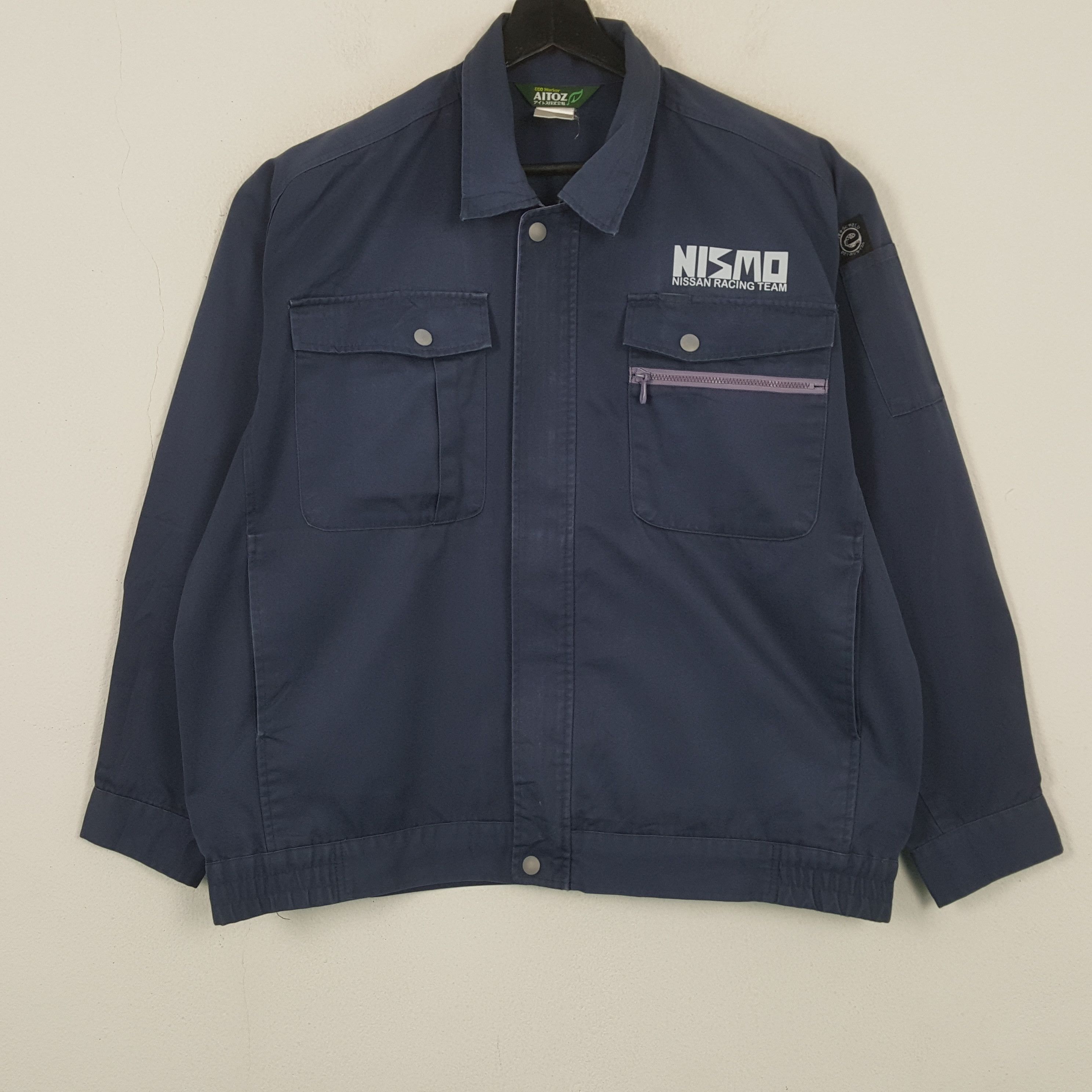 Vintage Nismo Nissan Racing Team Motorsports Custom Art Jacket RR7 Size US XL / EU 56 / 4 - 3 Thumbnail