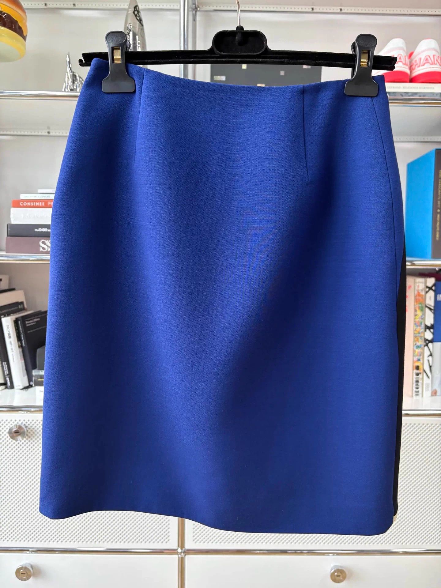 Prada Prada 2014 Runway Colorblock Wool Mini Skirt IT38 Size 26" / US 2 / IT 38 - 3 Thumbnail