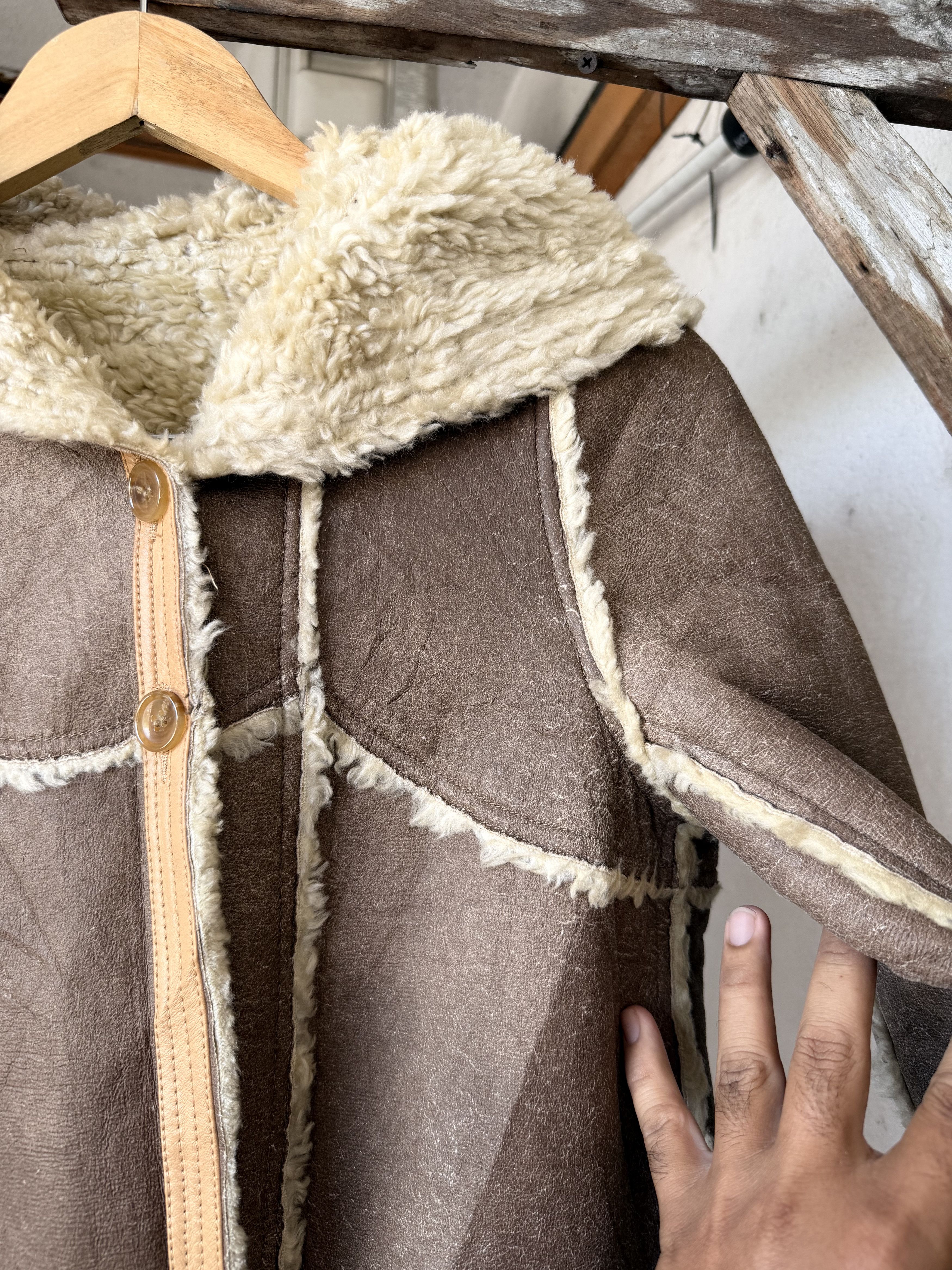 Issey Miyake Tsumori Chisato by Issey Miyake Faux Fur Shearling Long Coat Size S / US 4 / IT 40 - 10 Thumbnail