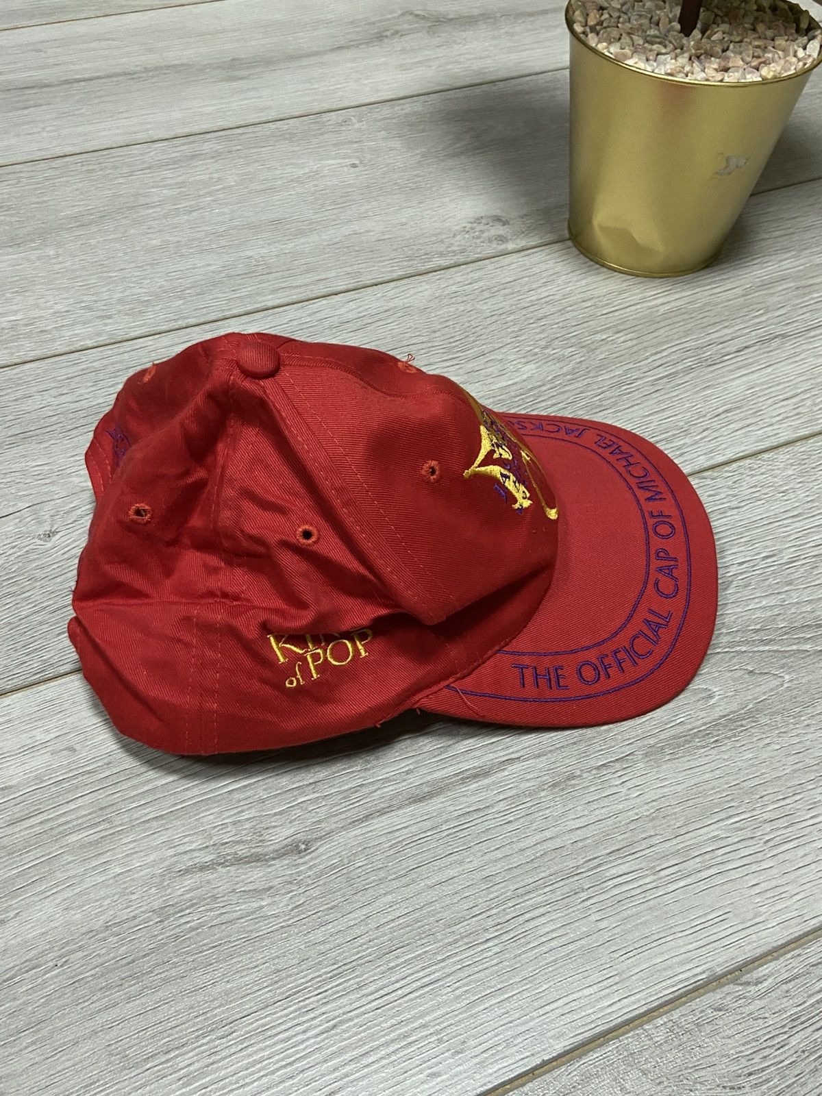 Michael Jackson Michael Jackson history world tour Cap vintage Size ONE SIZE - 3 Thumbnail