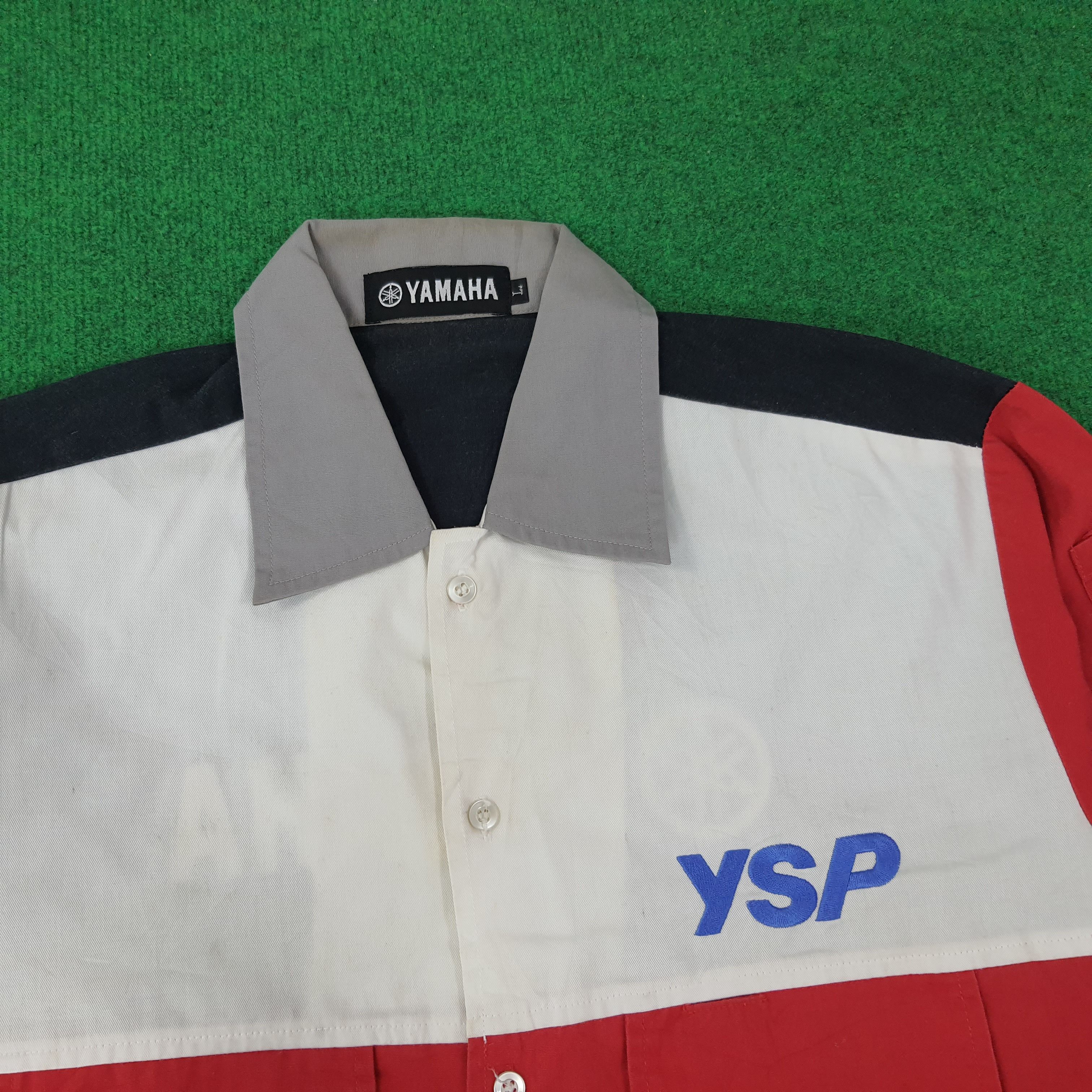 Yamaha Vintage YAMAHA Sports Motorcycle Button Up Shirt C259N72 Size US M / EU 48-50 / 2 - 4 Thumbnail
