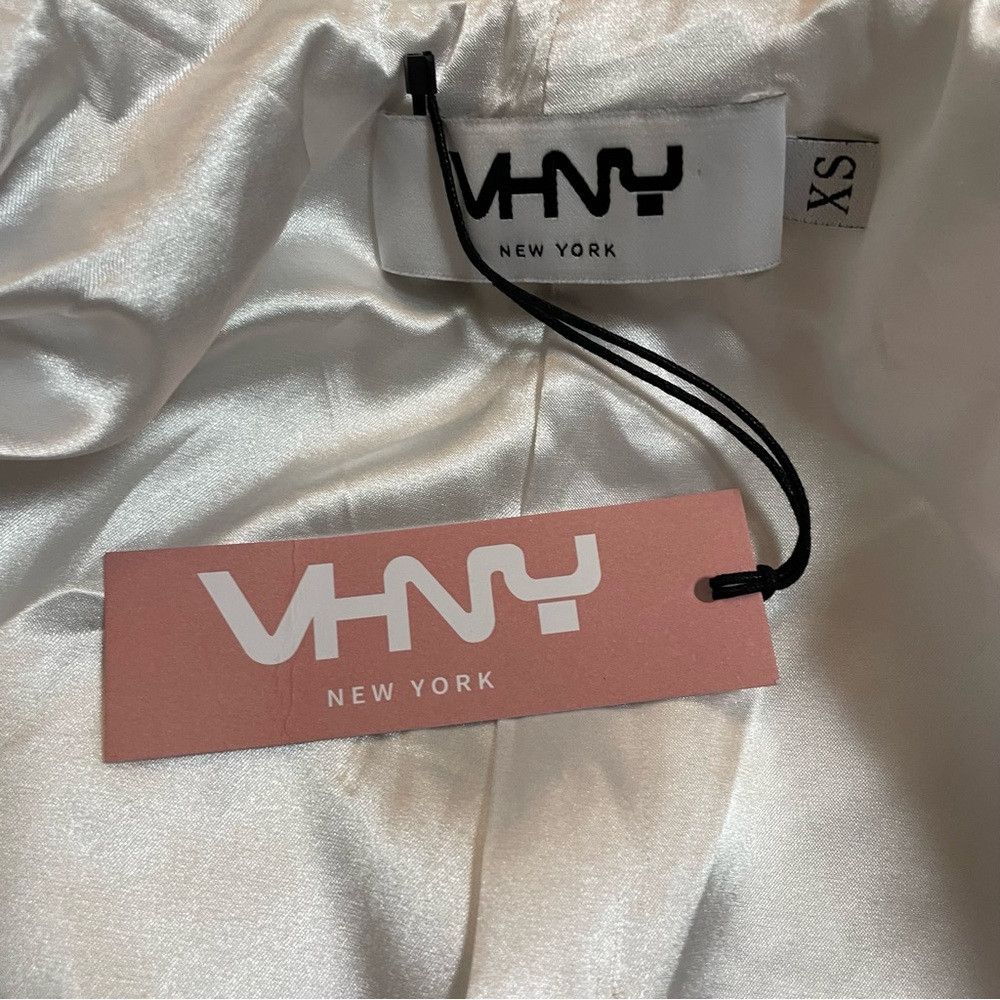 Other NWT New VHNY White Cut Out Blazer Jacket Size XS Size XS / US 0-2 / IT 36-38 - 8 Thumbnail