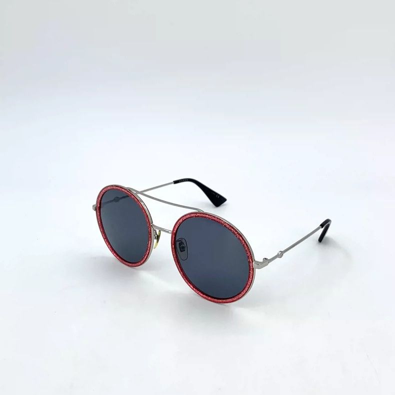 Gucci Gucci Blue round frame bee sunglasses Size ONE SIZE - 1 Thumbnail