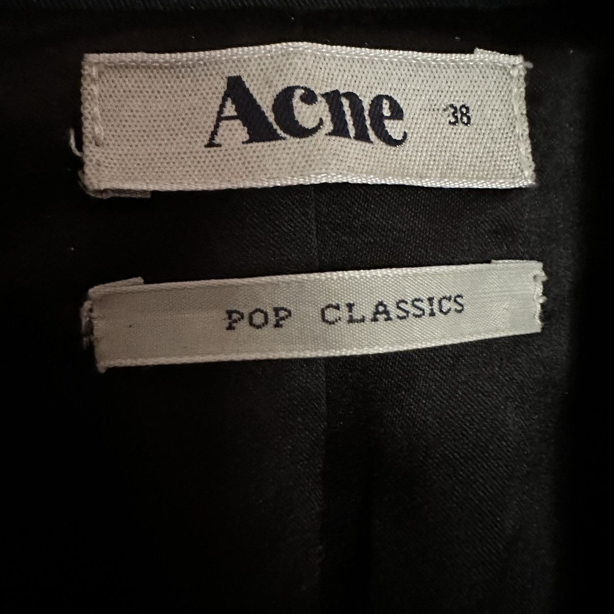 Acne Studios Acne Studios Pop Classics Denim Biker Jacket Size S / US 4 / IT 40 - 3 Thumbnail