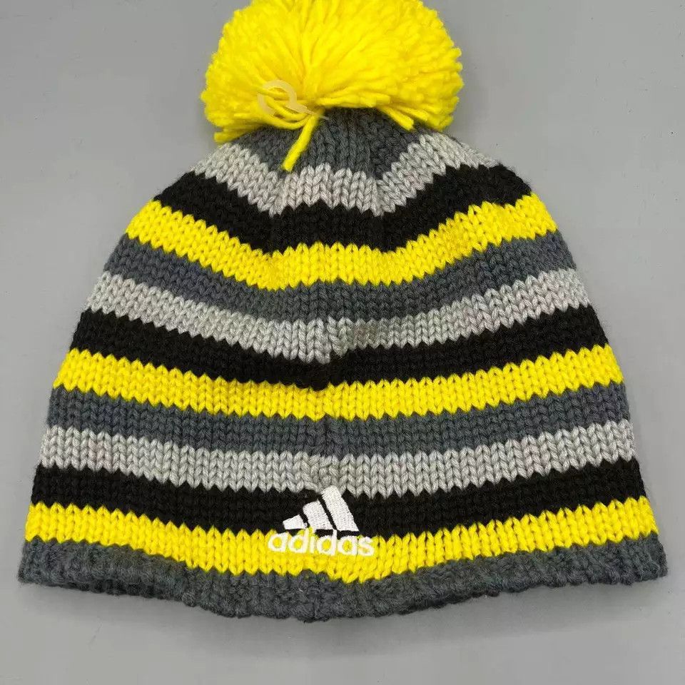 Adidas Columbus Crew Hat Men Knitted Adidas Beanie Pom Pom Cap New Size ONE SIZE - 2 Thumbnail