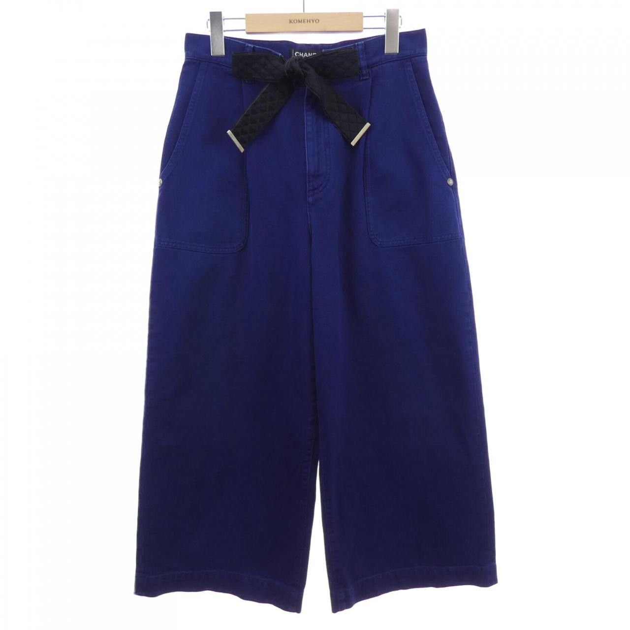 Chanel Chanel Chanel Pants Textile Pants P58416V44378 DUTY FREE for USA Size ONE SIZE - 1 Thumbnail