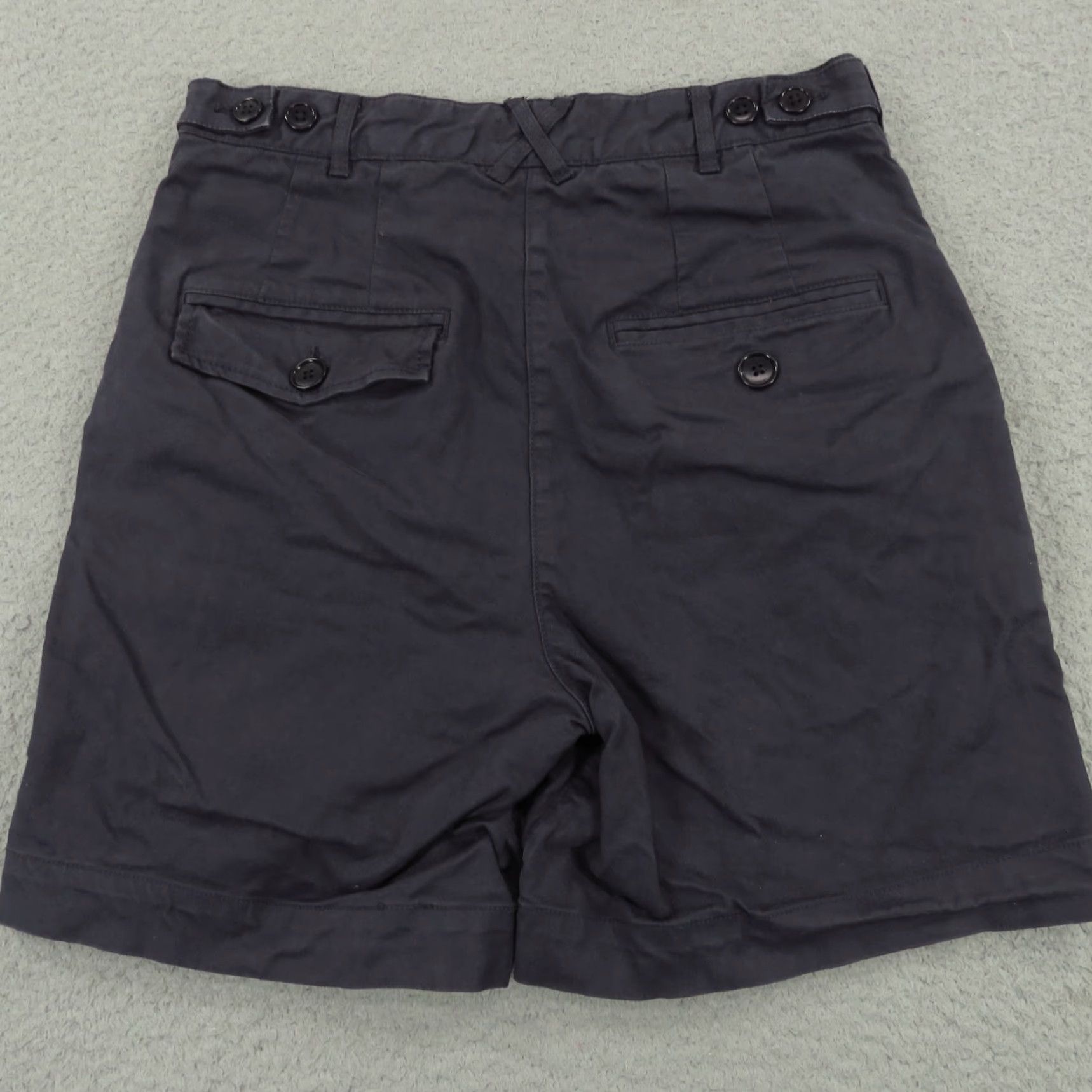 Alex Mill VINTAGE? (No) Alex Mill Shorts Mens 28 Navy Blue Garment Dyed Twill Chino Utility Flap Pocket Size US 28 / EU 44 - 2 Thumbnail