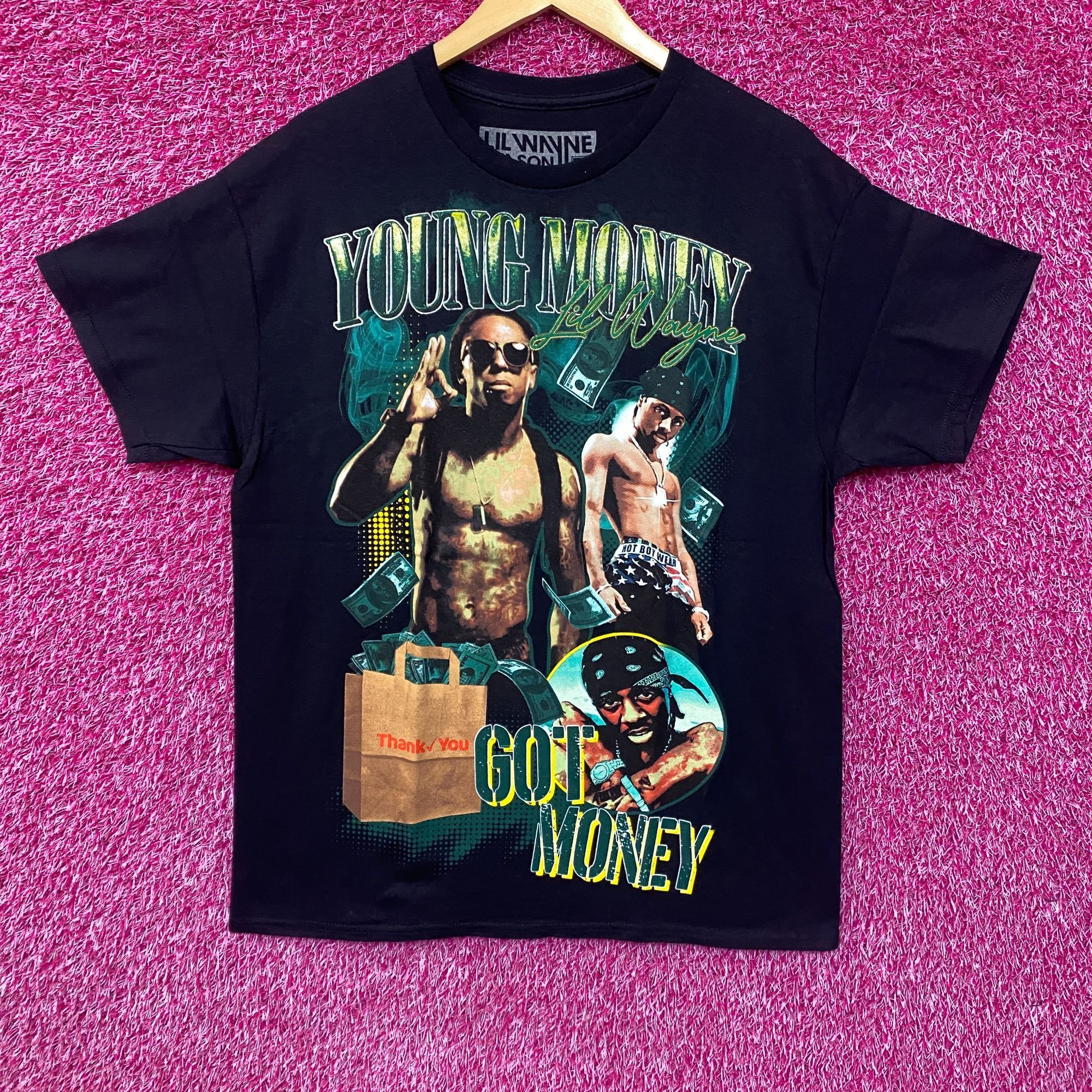 Lil Wayne Lil Wayne Young Money Thank You Got Money T-Shirt Large Size US L / EU 52-54 / 3 - 1 Thumbnail
