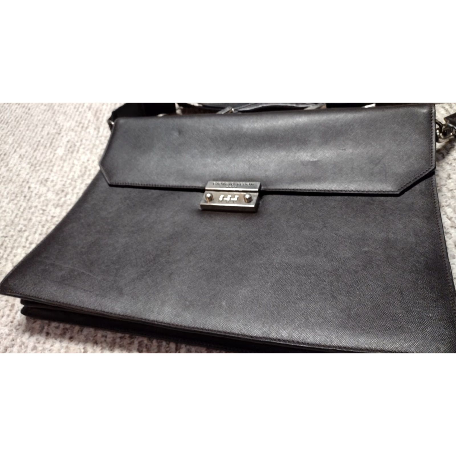 Vintage VINTAGE Giorgio Fedon 1919 Leather Briefcase Rare Pre Owned Men Briefcase/Document Case Brown Leather Size ONE SIZE - 2 Thumbnail