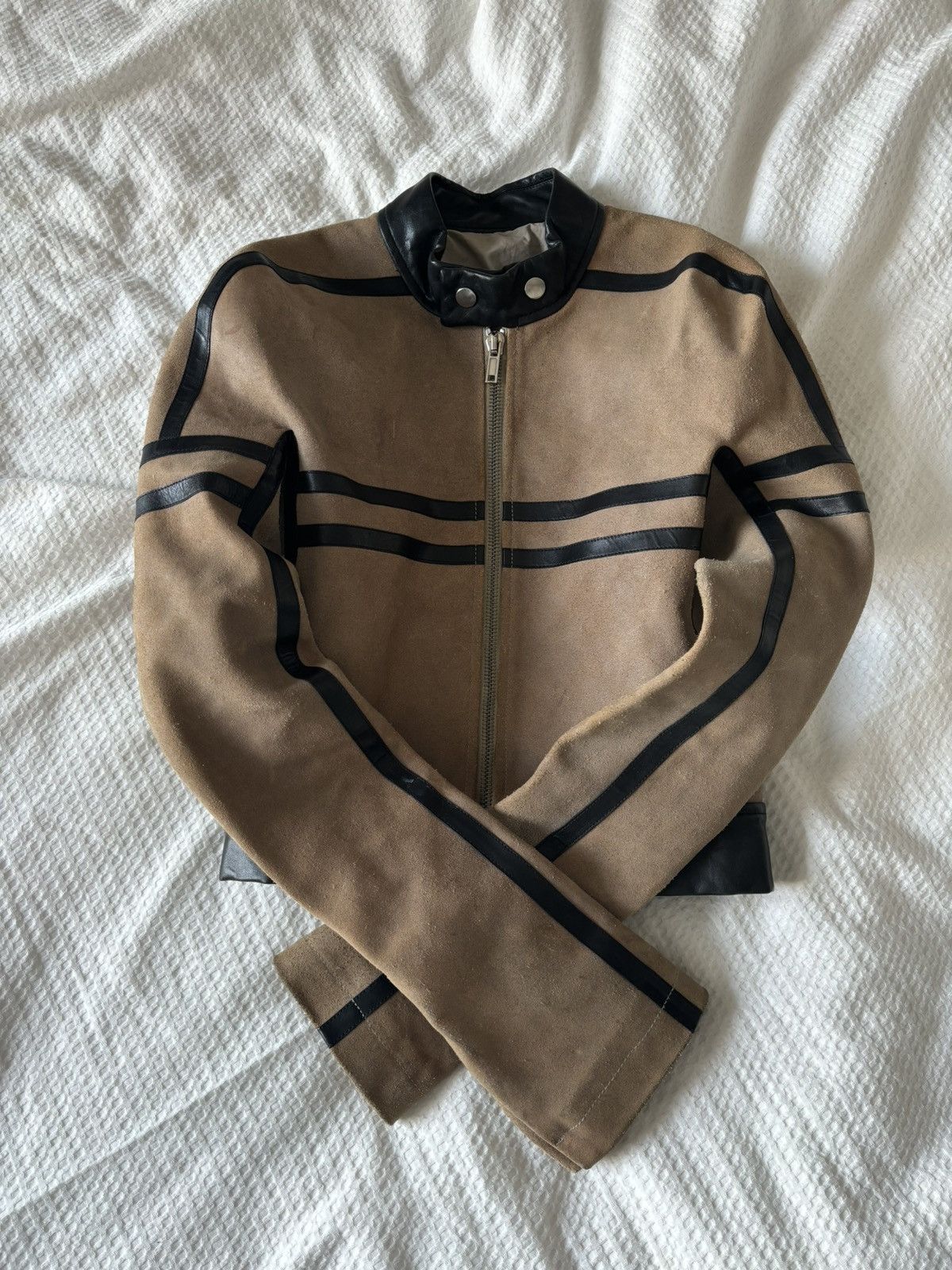 Rick Owens Rick Owen’s suede leather bomber Size S / US 4 / IT 40 - 3 Thumbnail