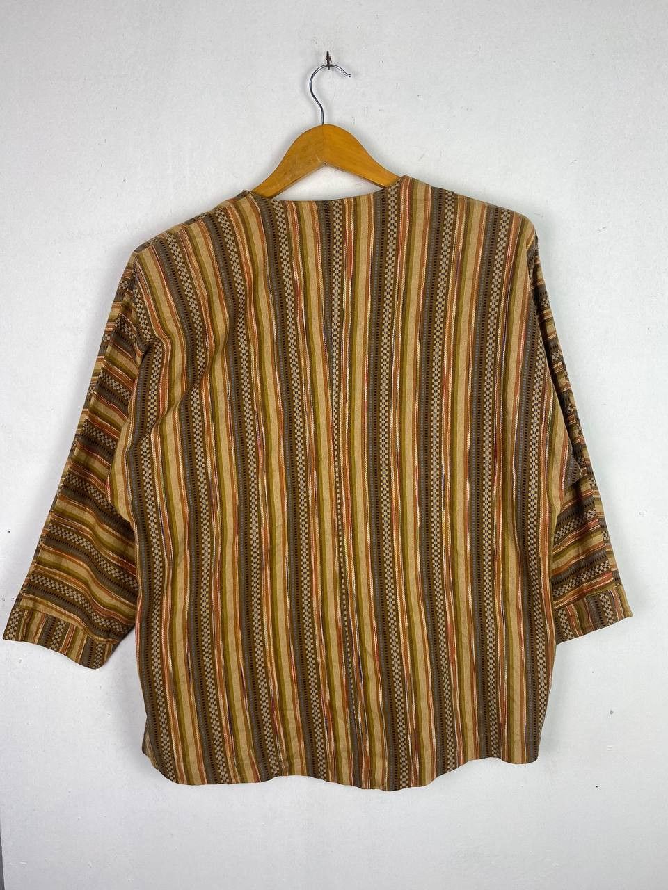 Japanese Brand vintage japanese brands navajo style blouse nice design Size L / US 10 / IT 46 - 7 Thumbnail