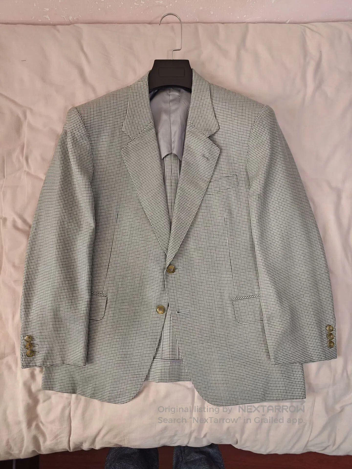 SCABAL Scabal Wool Silk Linen Custom Suit. Size US L / EU 52-54 / 3 - 5 Thumbnail