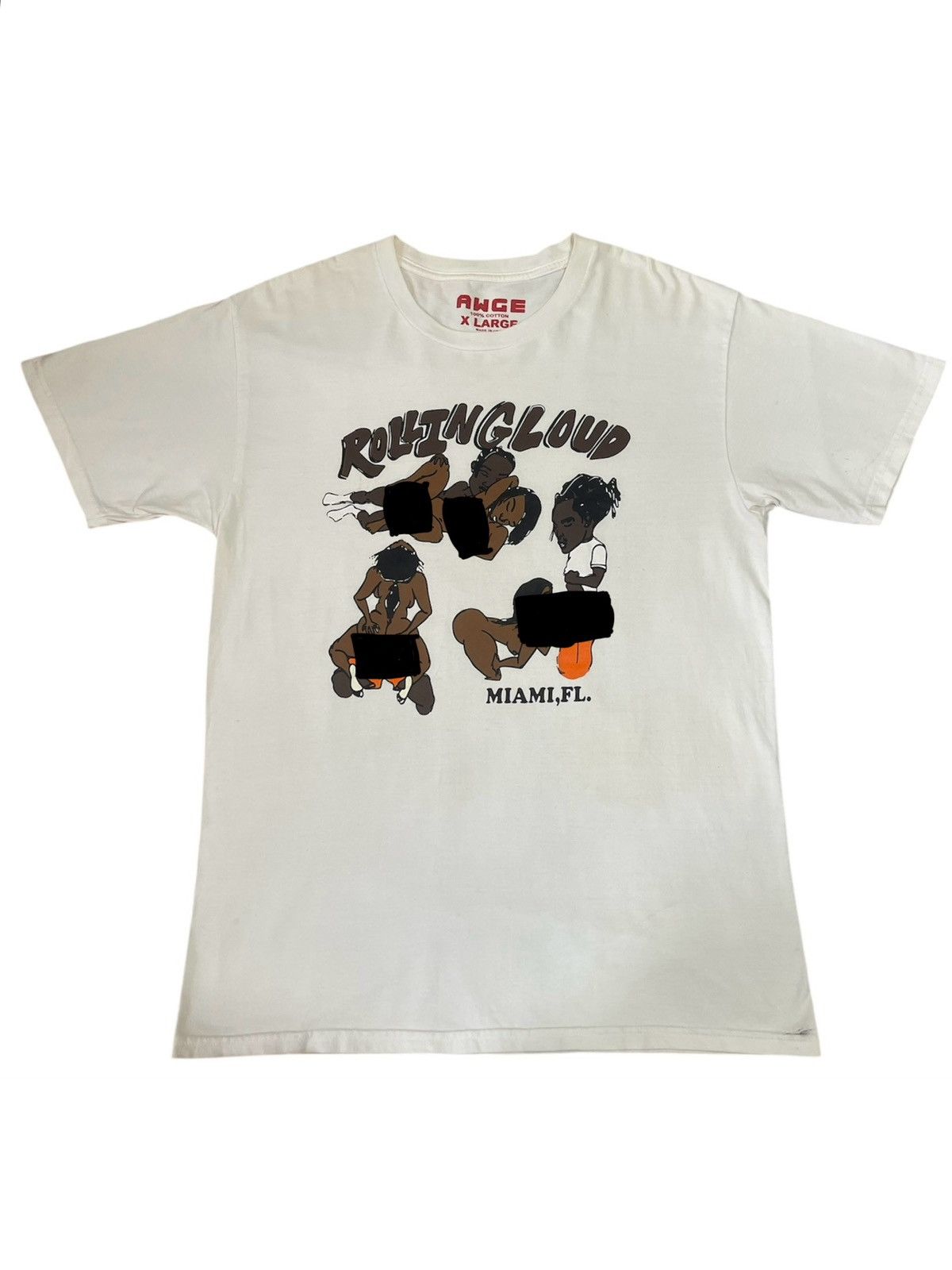 ASAP ROCKY Rolling Loud 2017 AWGE Tee