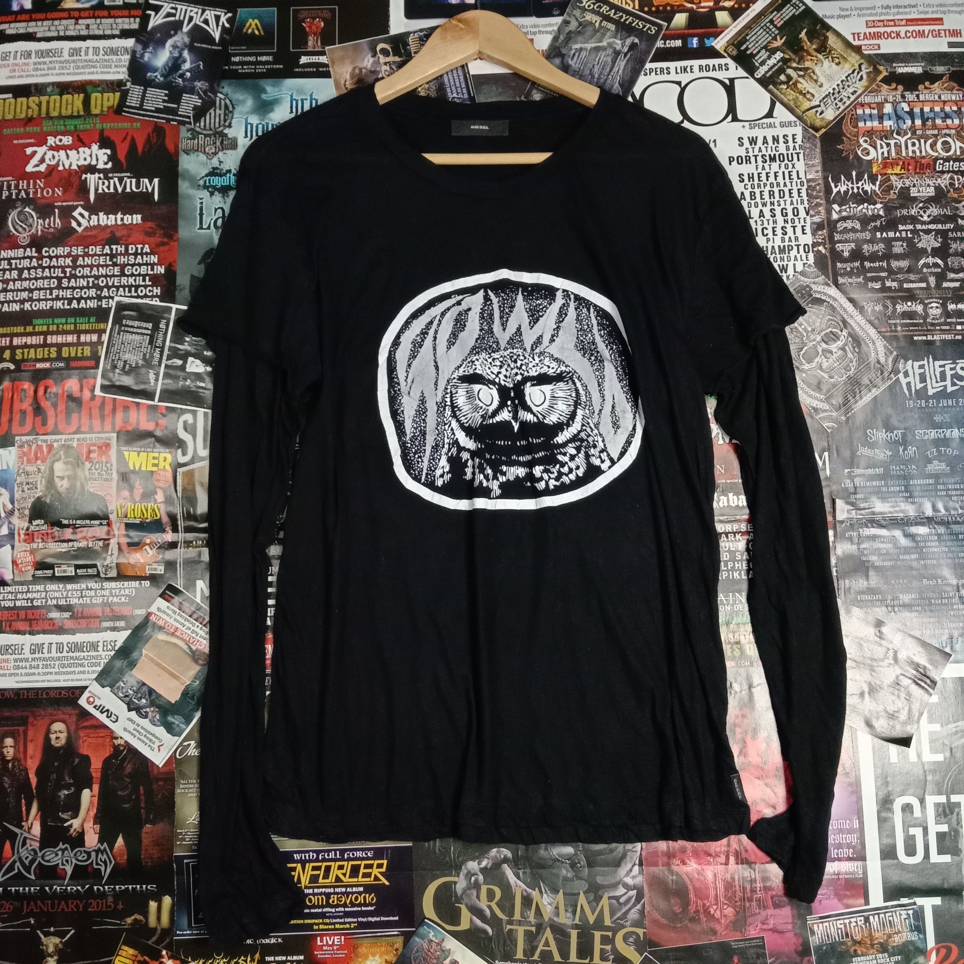 Beauty Beast Vintage Y2k Diesel 3D Owl Edition Size US M / EU 48-50 / 2 - 2 Thumbnail
