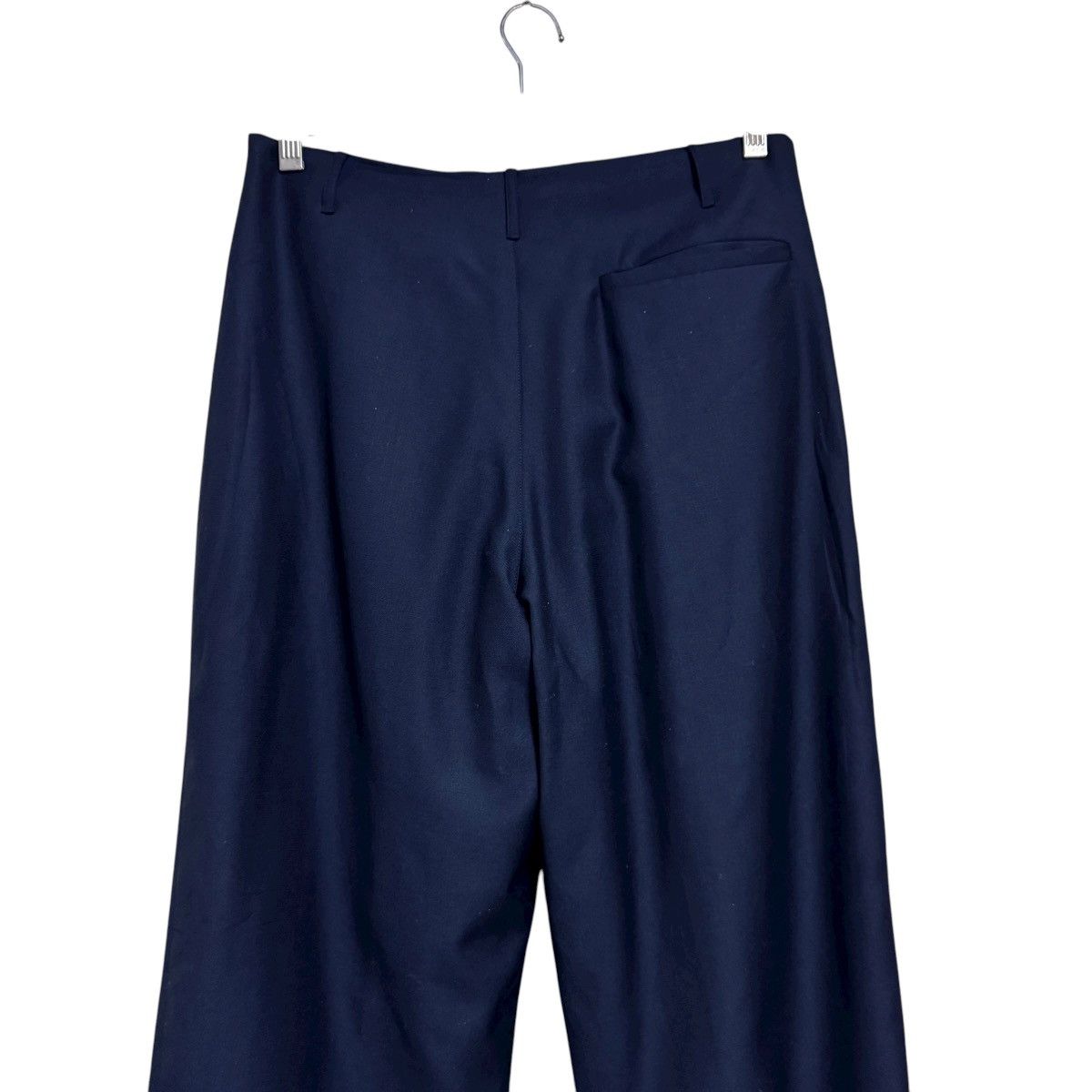 Calugi e Gianelli Calugi E Giannelli Black Wool Baggy Pants Size US 32 / EU 48 - 7 Thumbnail