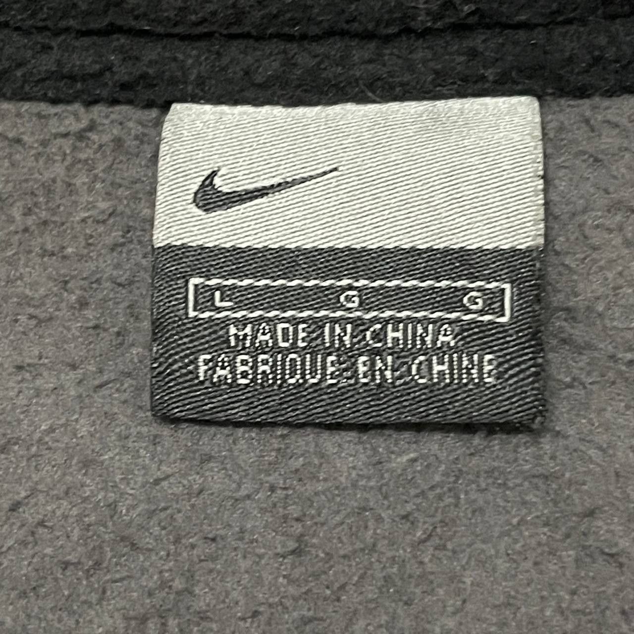 Nike Vintage Nike Mini Swoosh Fleece Zipper Jacket Size US L / EU 52-54 / 3 - 7 Thumbnail