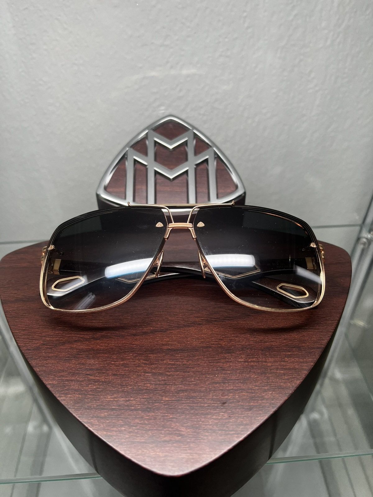 MAYBACH Eyewear Maybach The King II Sunglasses Size ONE SIZE - 1 Thumbnail