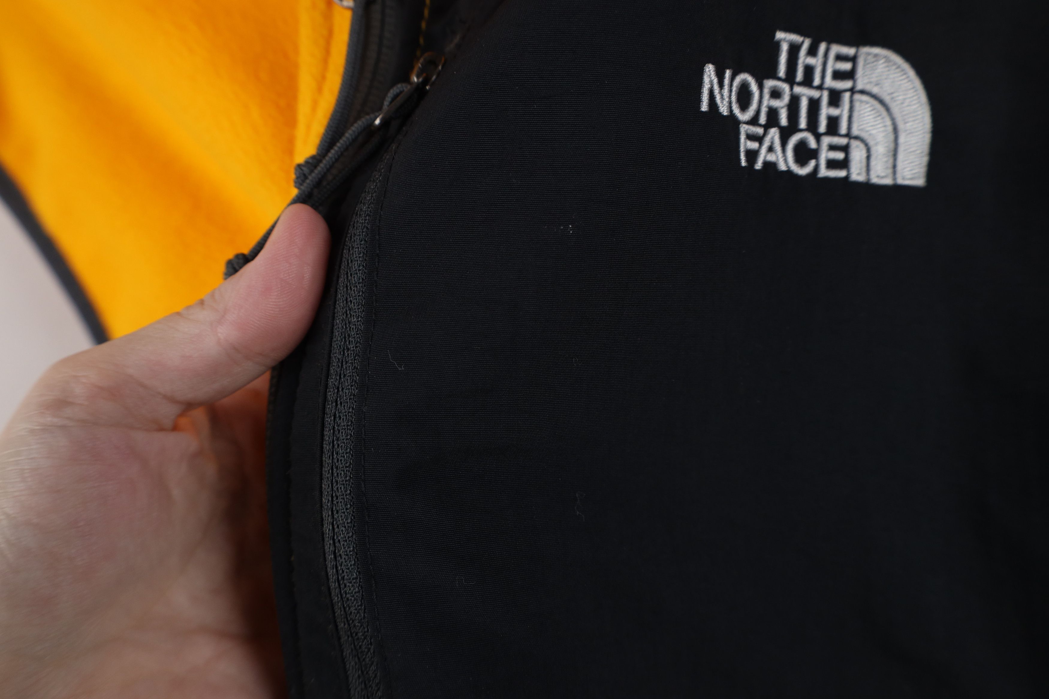 The North Face The North Face Spell Out Full Zip Fleece Vest Jacket Yellow Size US XL / EU 56 / 4 - 5 Thumbnail