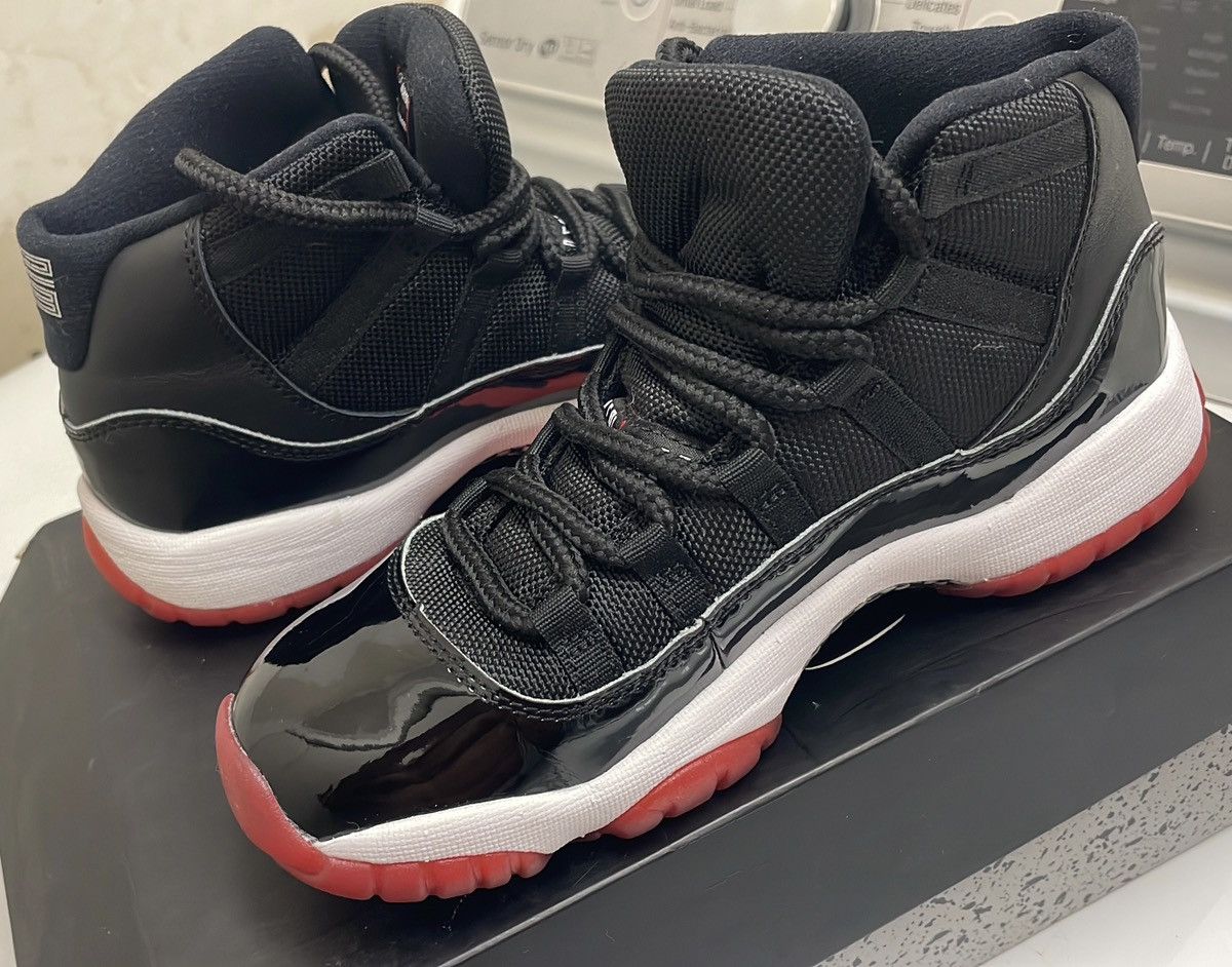 Jordan Brand Air Jordan 11 Retro GS 'Bred' 2019 US Youth’s Size 4.5 Size US 4.5 / IT 34.5 - 11 Thumbnail
