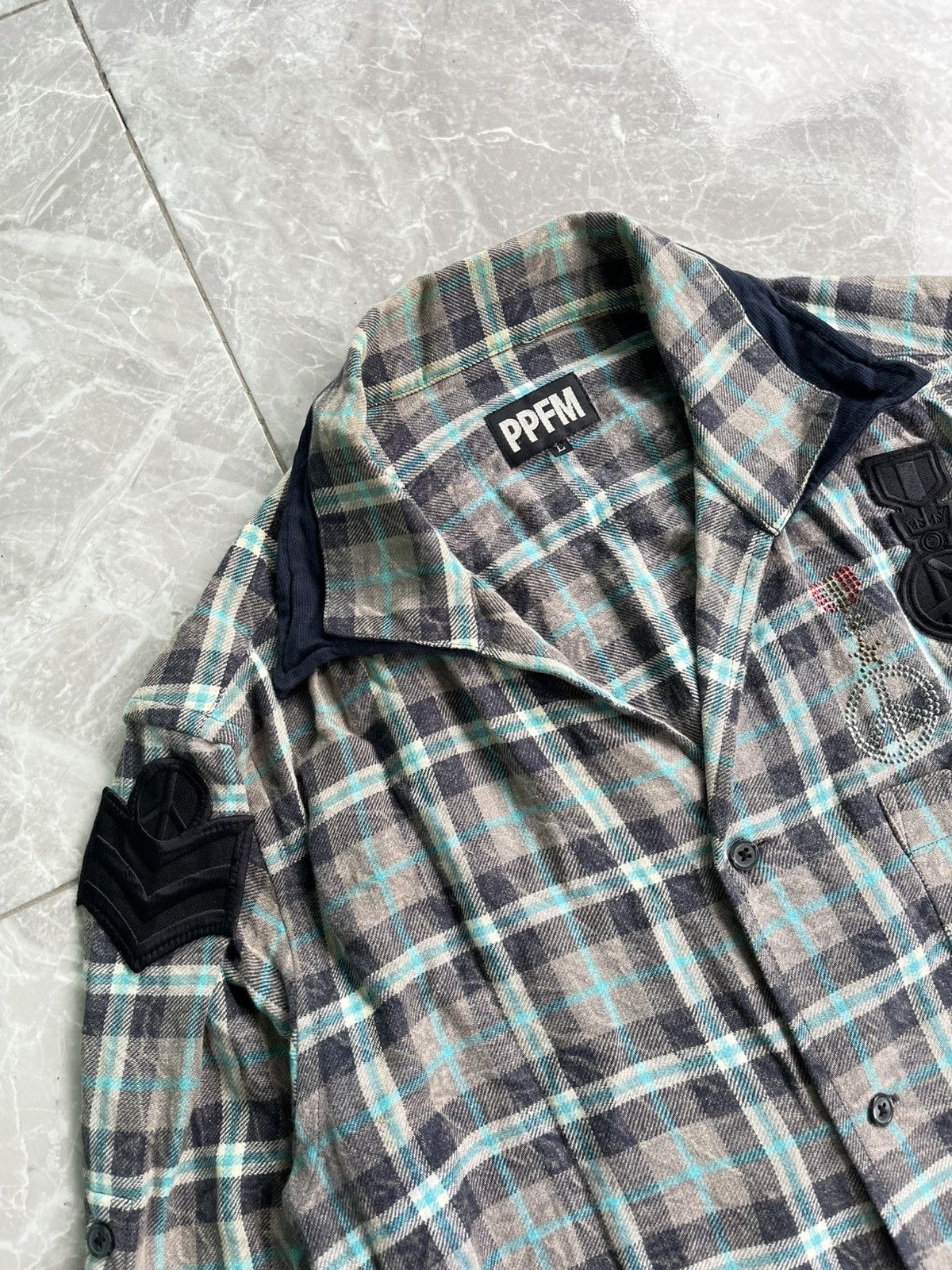 PPFM PPFM Japanese Brand Button Shirt Size US M / EU 48-50 / 2 - 3 Thumbnail