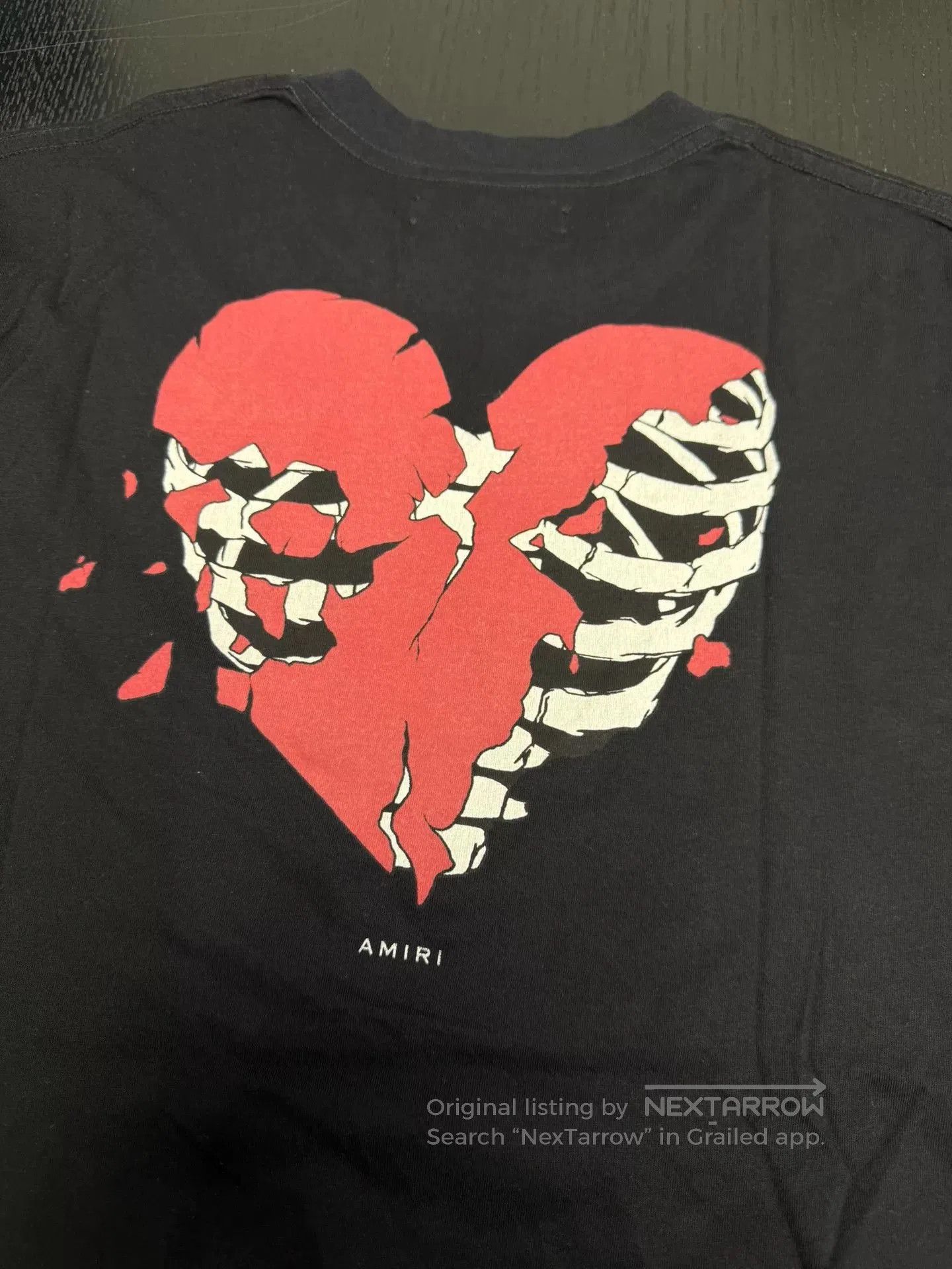 Amiri AMIRI Heartbreak Short Sleeve T. Size US S / EU 44-46 / 1 - 6 Thumbnail