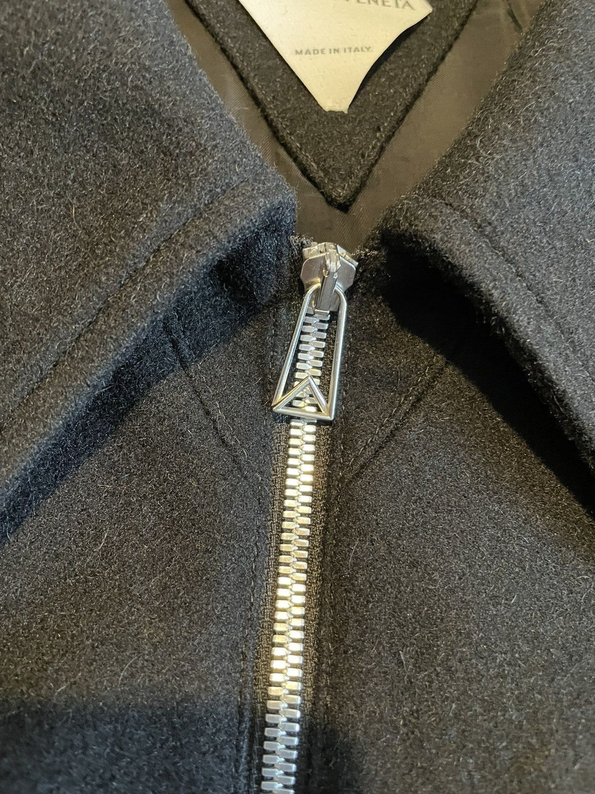 Bottega Veneta Bottega Veneta Felted Wool Cropped Blouson Jacket Size US M / EU 48-50 / 2 - 9 Thumbnail