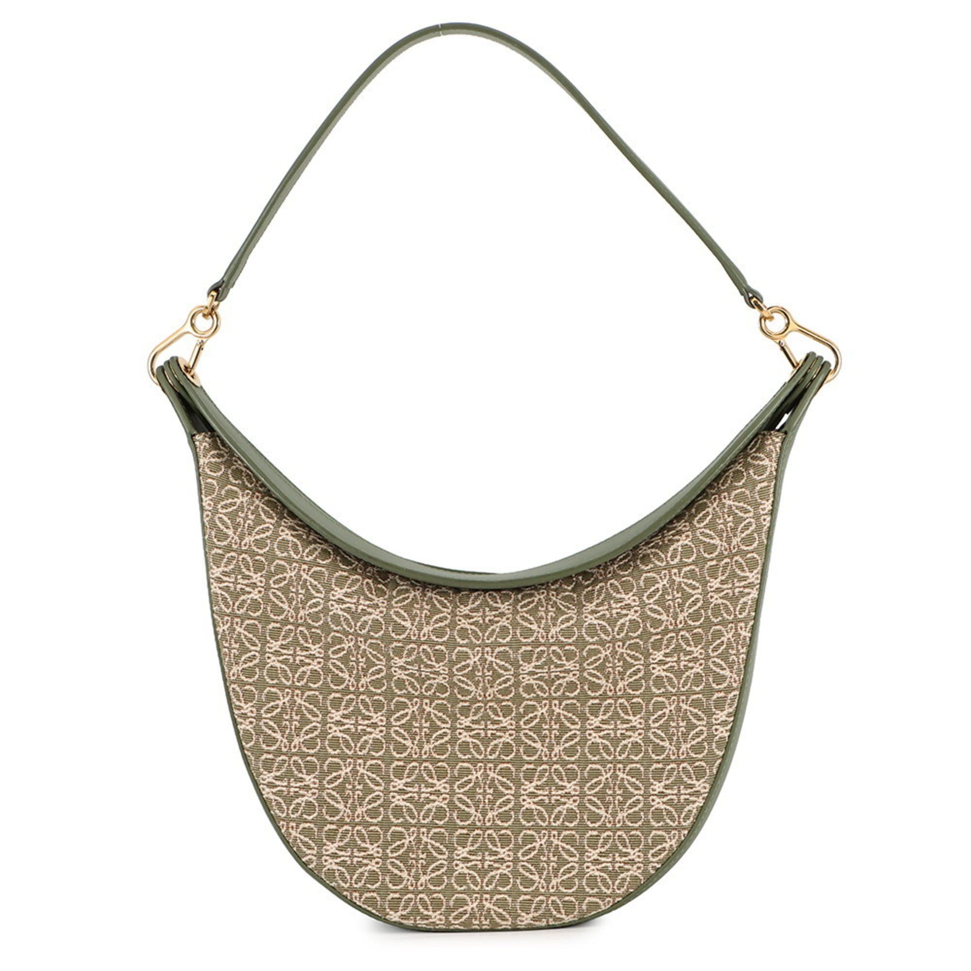 LOEWE Luna Shoulder Bag Jacquard Leather A923PL9X01