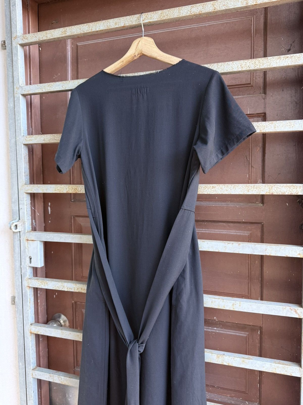 Y's × Yohji Yamamoto Vintage Y’s Black Slim Gown Size M / US 6-8 / IT 42-44 - 6 Thumbnail