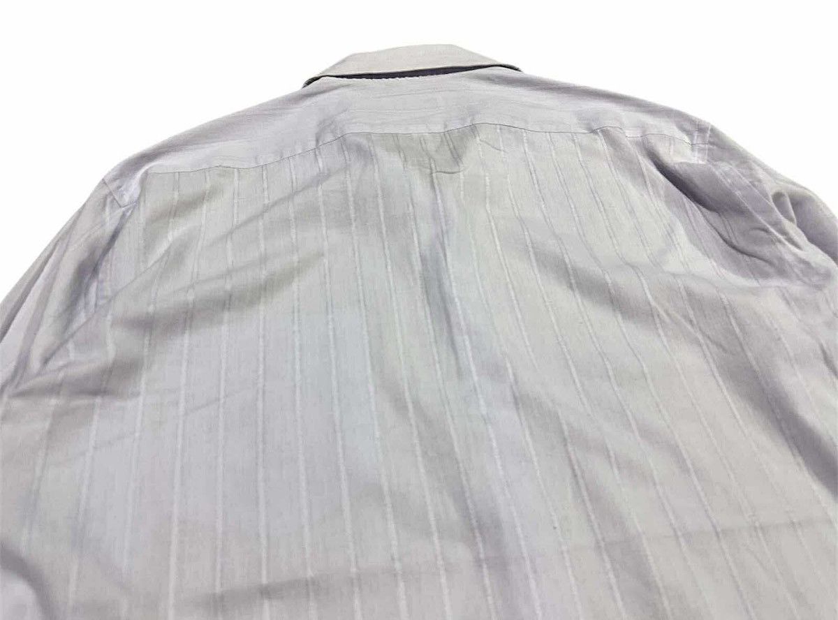 Yves Saint Laurent 🔥Vintage Yves Saint Laurent Menswear Shirt Striped Ls Size US XL / EU 56 / 4 - 5 Thumbnail