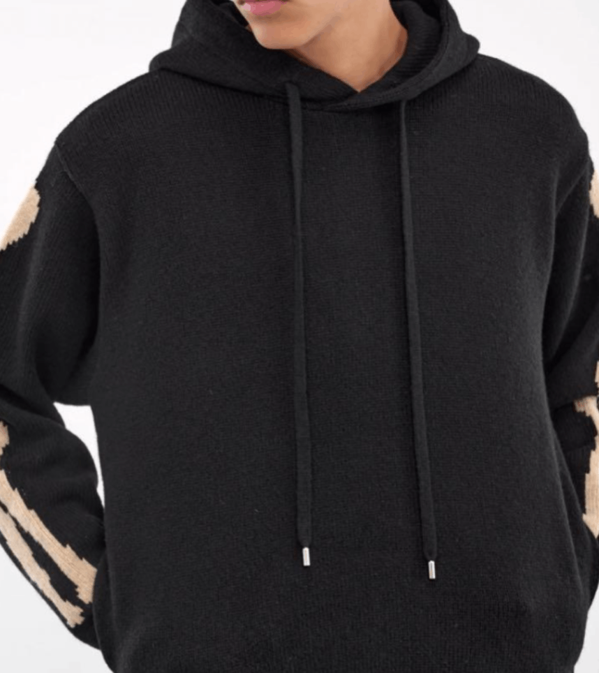 Kapital Capital 5G Wool BONE Hooded Sweater Size US L / EU 52-54 / 3 - 5 Thumbnail