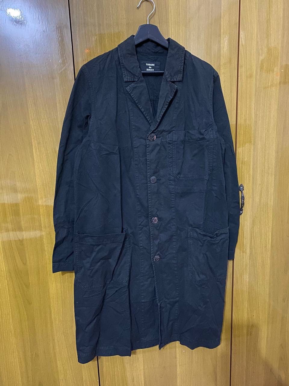 CABANE de ZUCCa Vintage 90s Cabane De Zucca Workwear Jacket Size US M / EU 48-50 / 2 - 7 Thumbnail