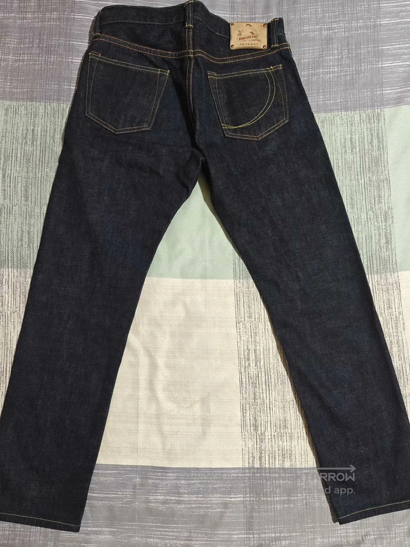Momotaro Jeans Momotaro Jeans 14.7oz Slim Tapered Zipper. Size US 31 - 3 Thumbnail