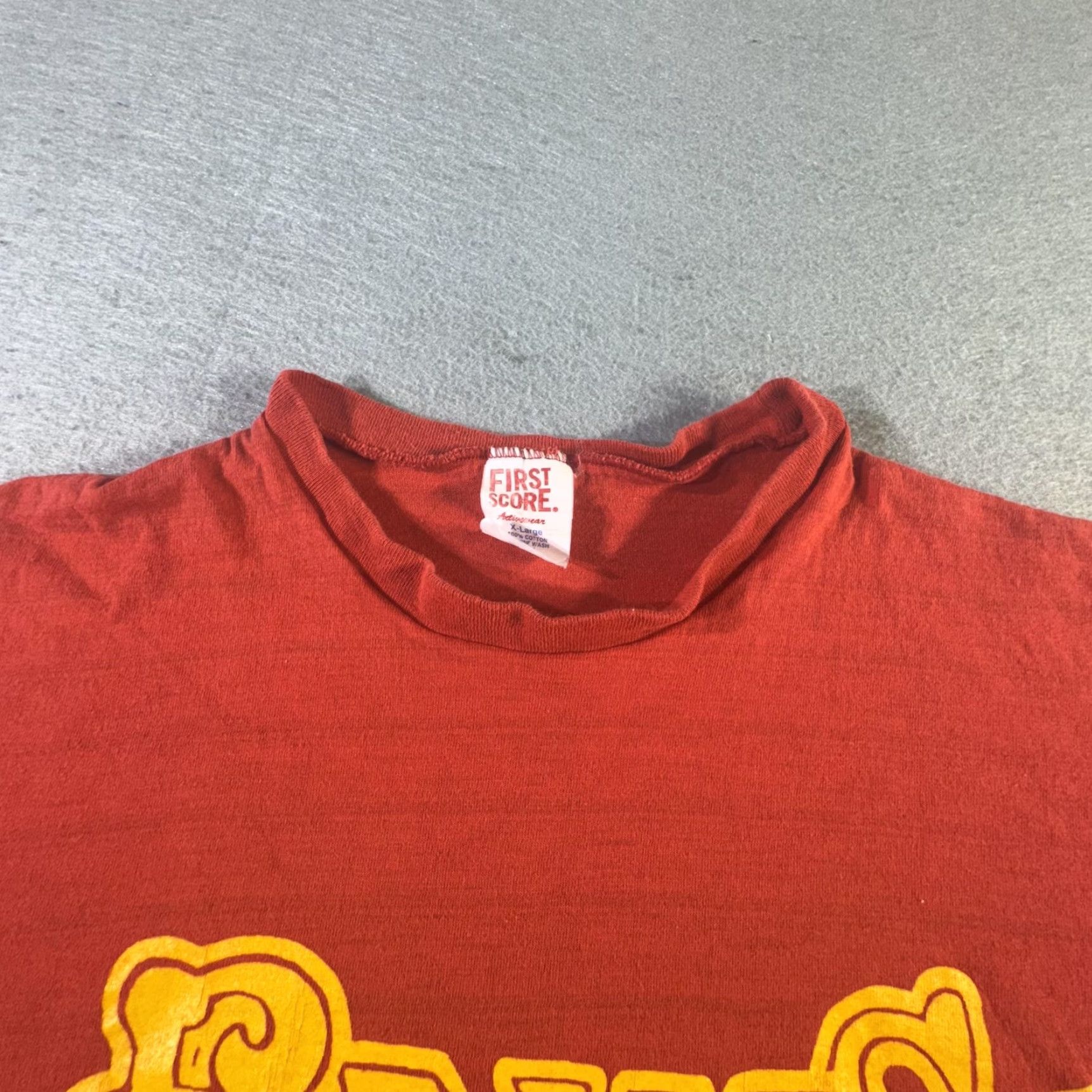 Vintage Vintage Beale St Memphis Shirt Mens XL Cotton 1970s Tourist Souvenir Tee Red USA Classic Retro Size US XL / EU 56 / 4 - 5 Thumbnail