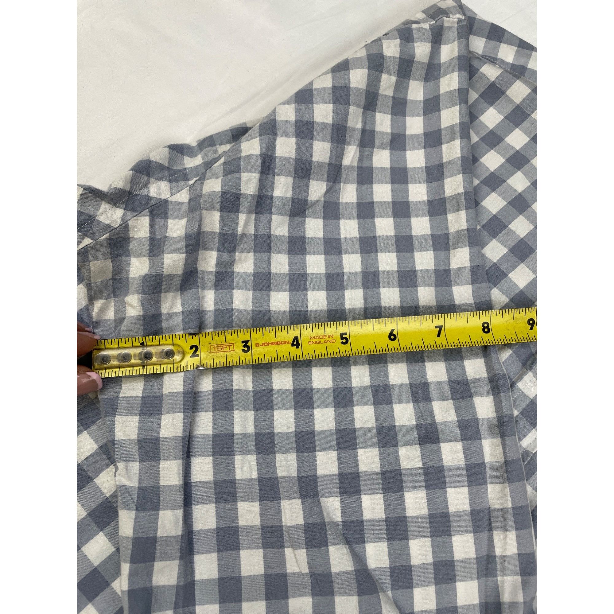 Other J Crew Men's Blue/White Checkered Button up/Long Sleeve Shir Size US L / EU 52-54 / 3 - 7 Thumbnail