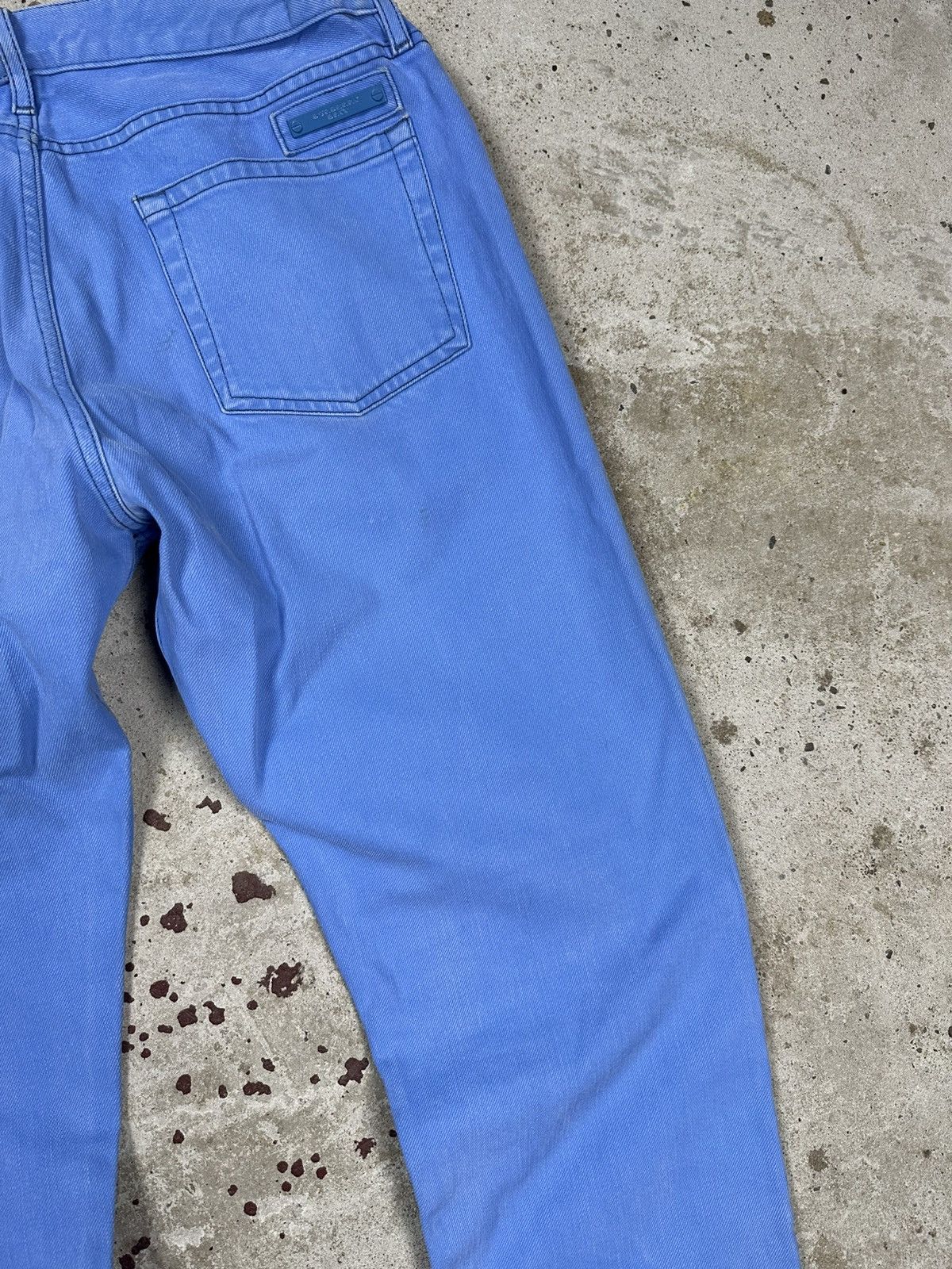 Burberry Vintage Y2K Burberry Brit Loose Baggy Blue Denim Pants Jeans Size US 32 / EU 48 - 18 Thumbnail