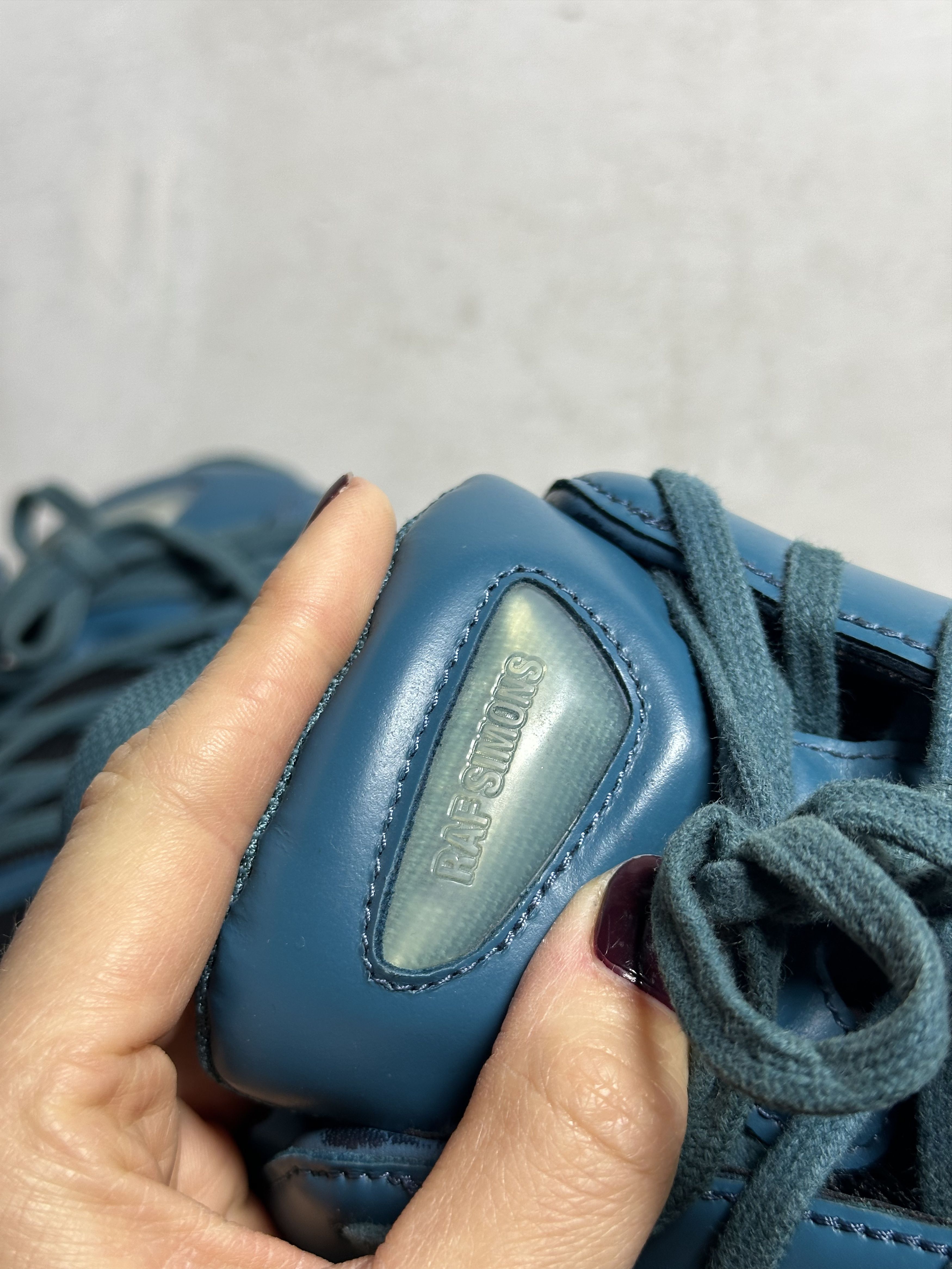 Adidas × Raf Simons Raf Simons x Replicant Ozweego Black Colonial Blue Size US 10 / EU 43 - 11 Thumbnail