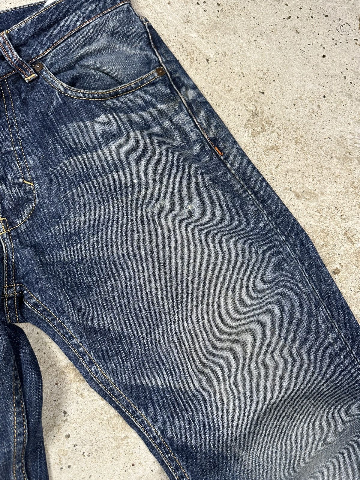 Adidas RARE Adidas Conductor Washed Navy Denim Pants Jeans y2k Size US 29 - 7 Thumbnail