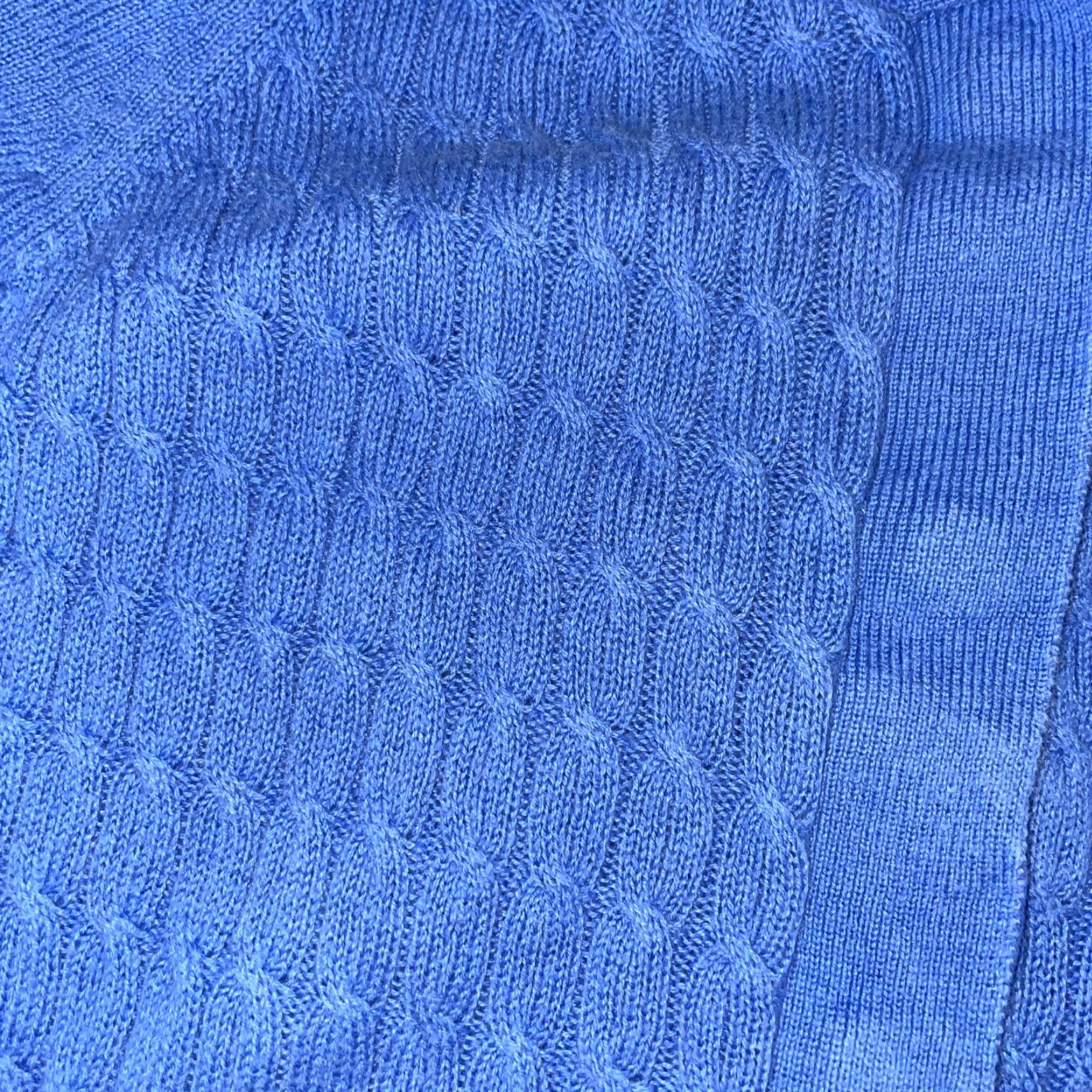 Volcom VINTAGE Volcom Cardigan Hoodie Women M Blue Cable-Knit Sweater 15X22 Y2K Size M / US 6-8 / IT 42-44 - 3 Thumbnail