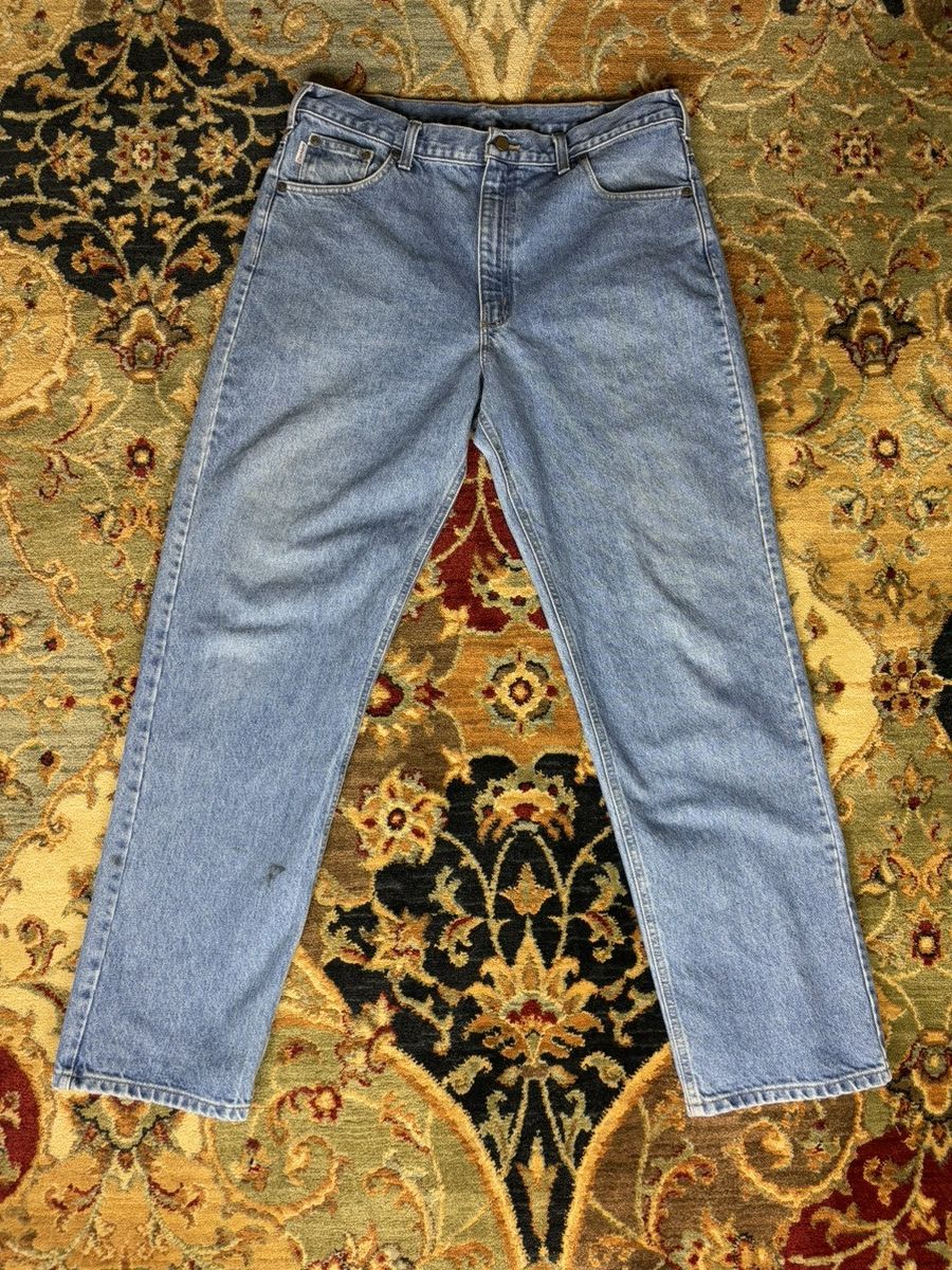 Carhartt × Vintage Vintage Carhartt Denim Jeans Size US 38 / EU 54 - 5 Thumbnail