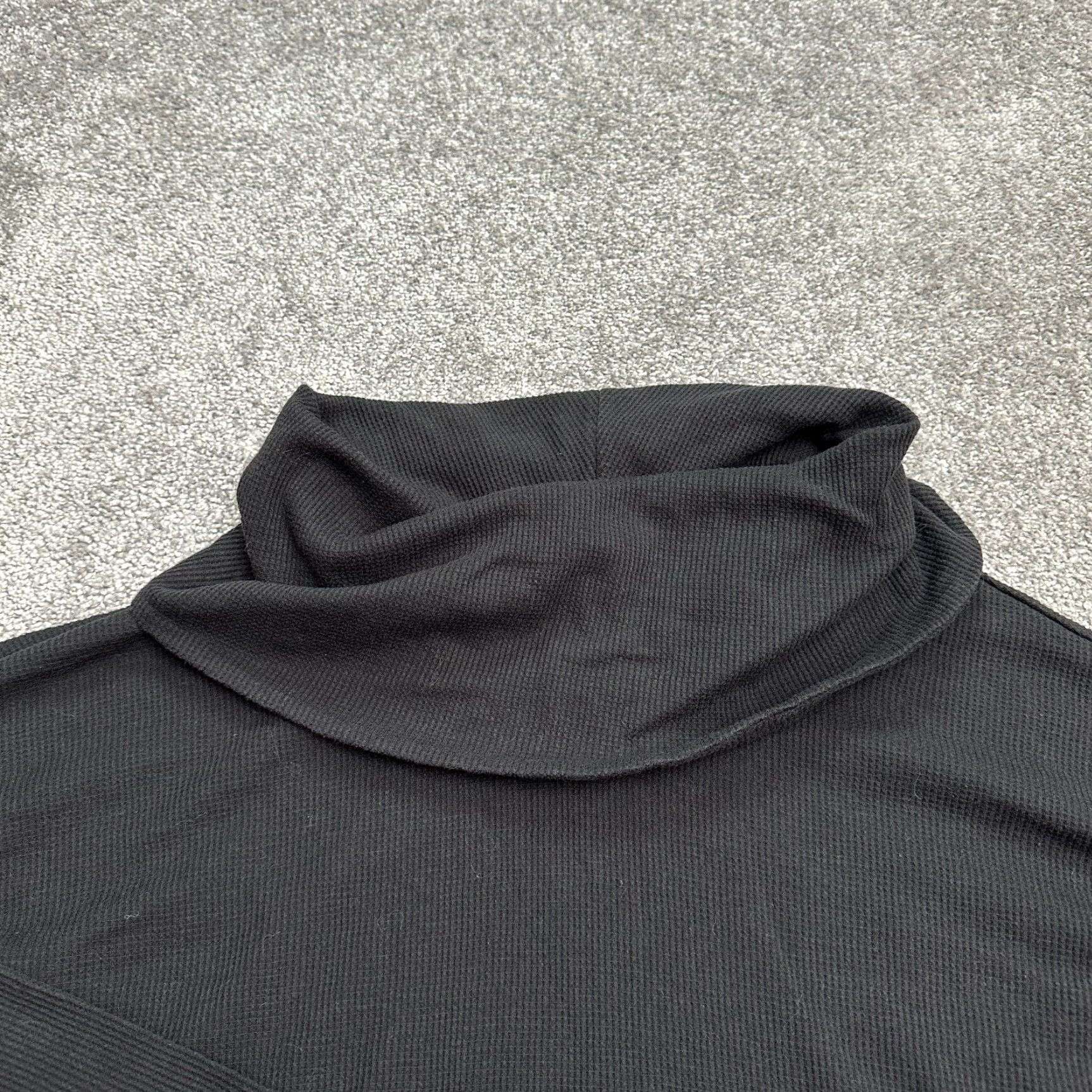 Vintage Jack Blouse Tunic Cowl Neck Long Sleeve Knit Casual Small Black Womens Size S / US 4 / IT 40 - 3 Thumbnail