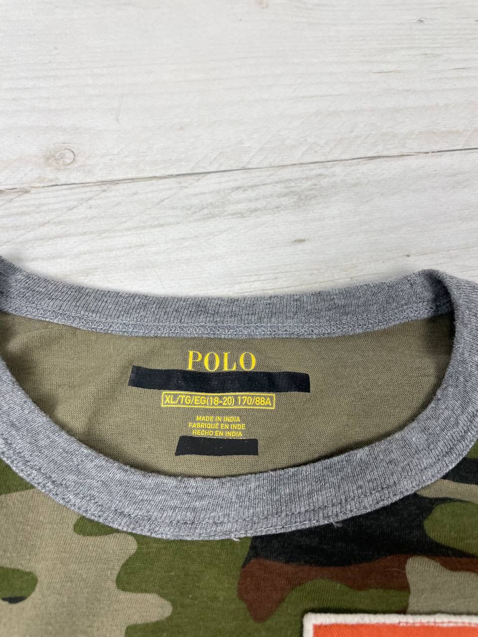 Polo Ralph Lauren Polo Ralph Lauren T-Shirt Long Sleeve Camo Size US M / EU 48-50 / 2 - 14 Thumbnail