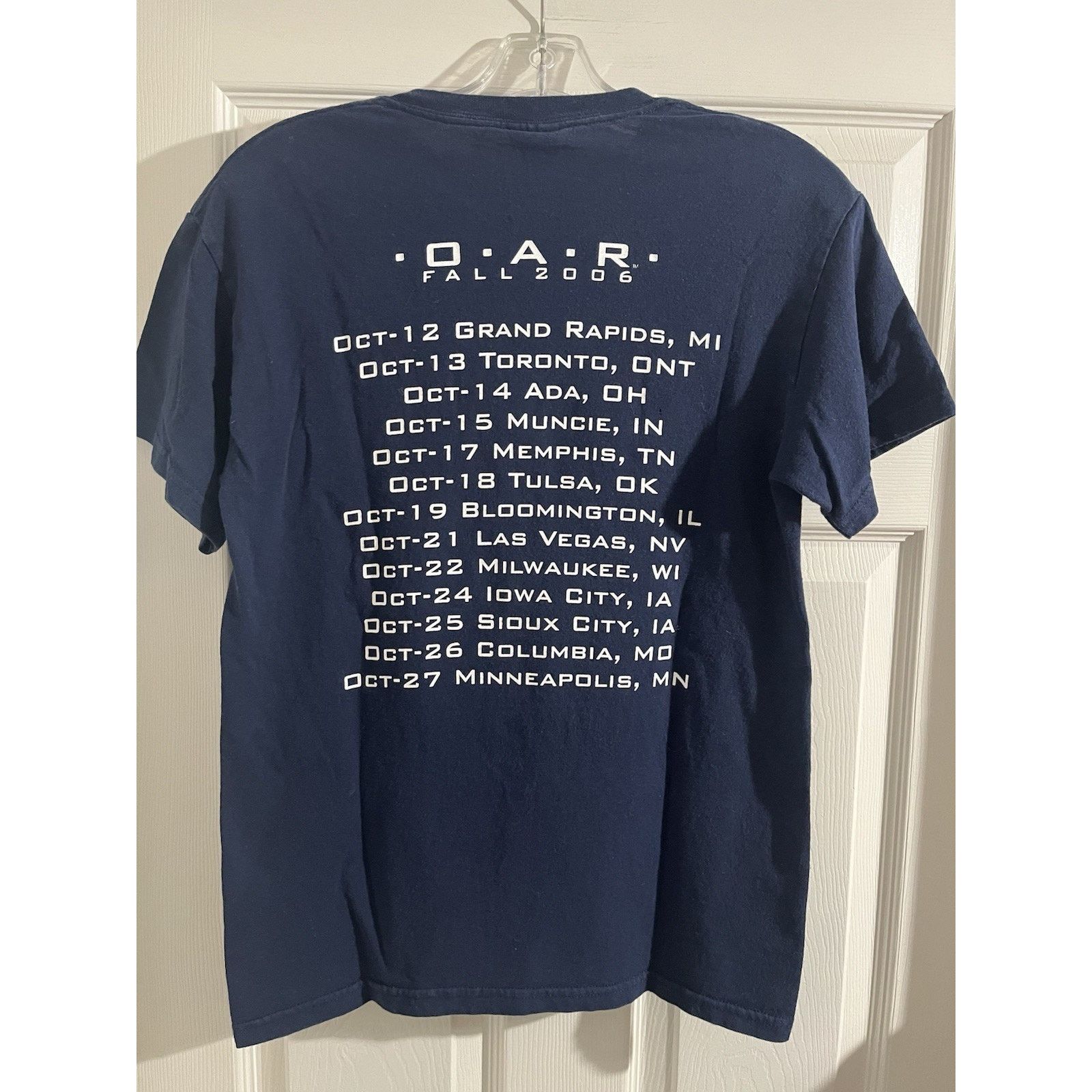 Gildan O.A.R. Of A Revolution 2006 Tour TShirt Sz S Music Rock Band Size US S / EU 44-46 / 1 - 3 Thumbnail