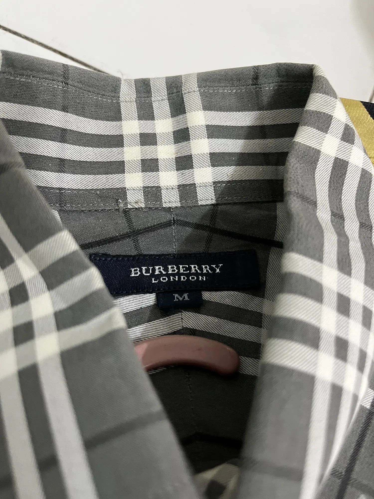 Burberry Burberry Grey Nova Shirts Size US M / EU 48-50 / 2 - 11 Thumbnail