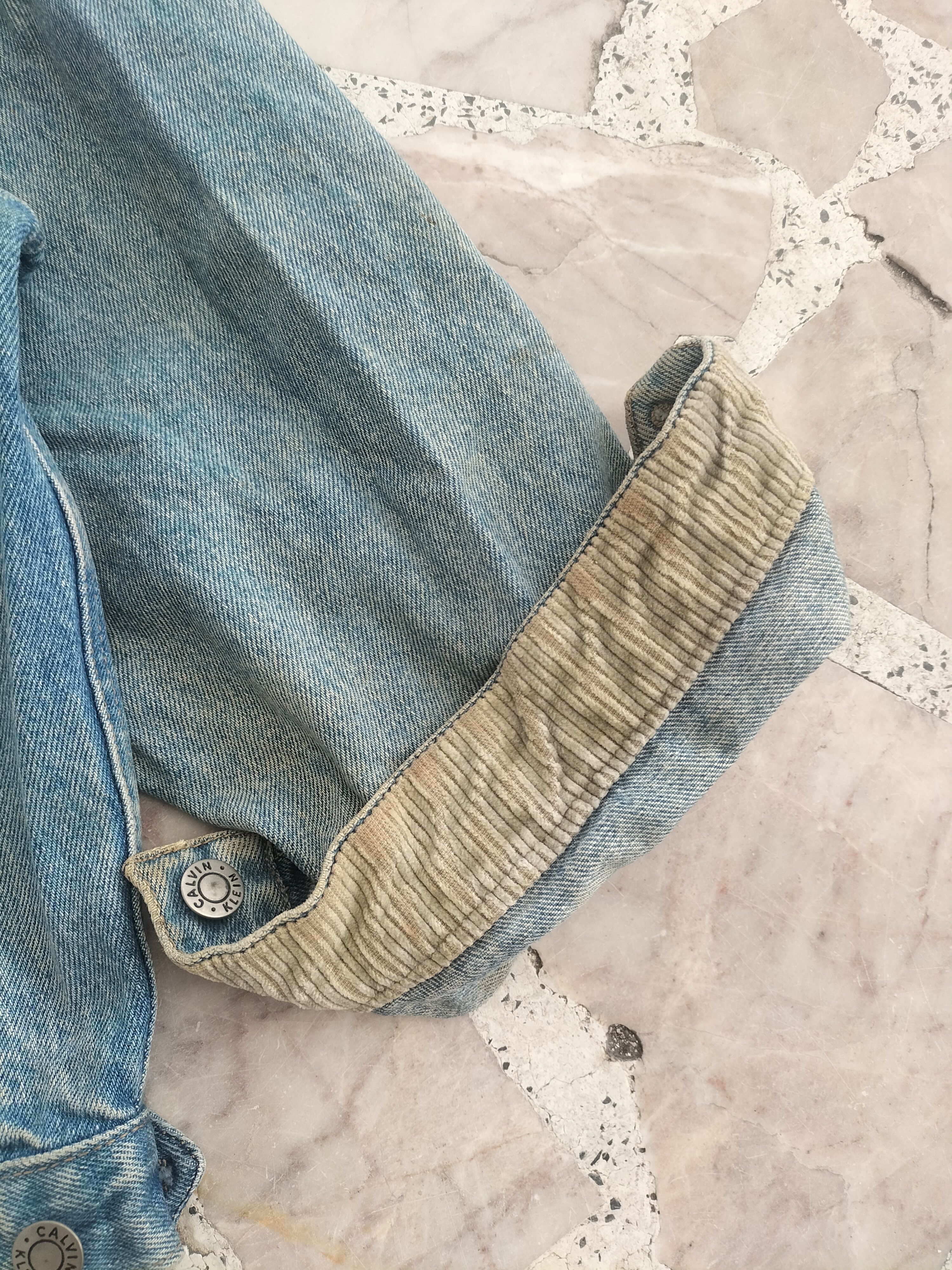 Calvin Klein Calvin Klein Blue Jeans Vintage Denim Jacket Size US L / EU 52-54 / 3 - 9 Thumbnail