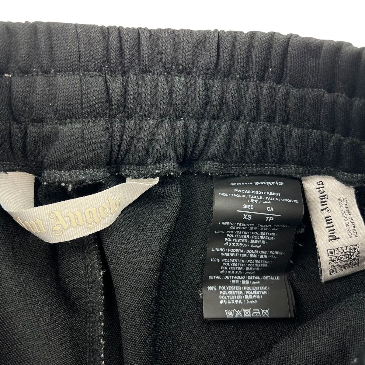 Palm Angels Palm Angels Black Sweatpants Size US 30 / EU 46 - 3 Thumbnail
