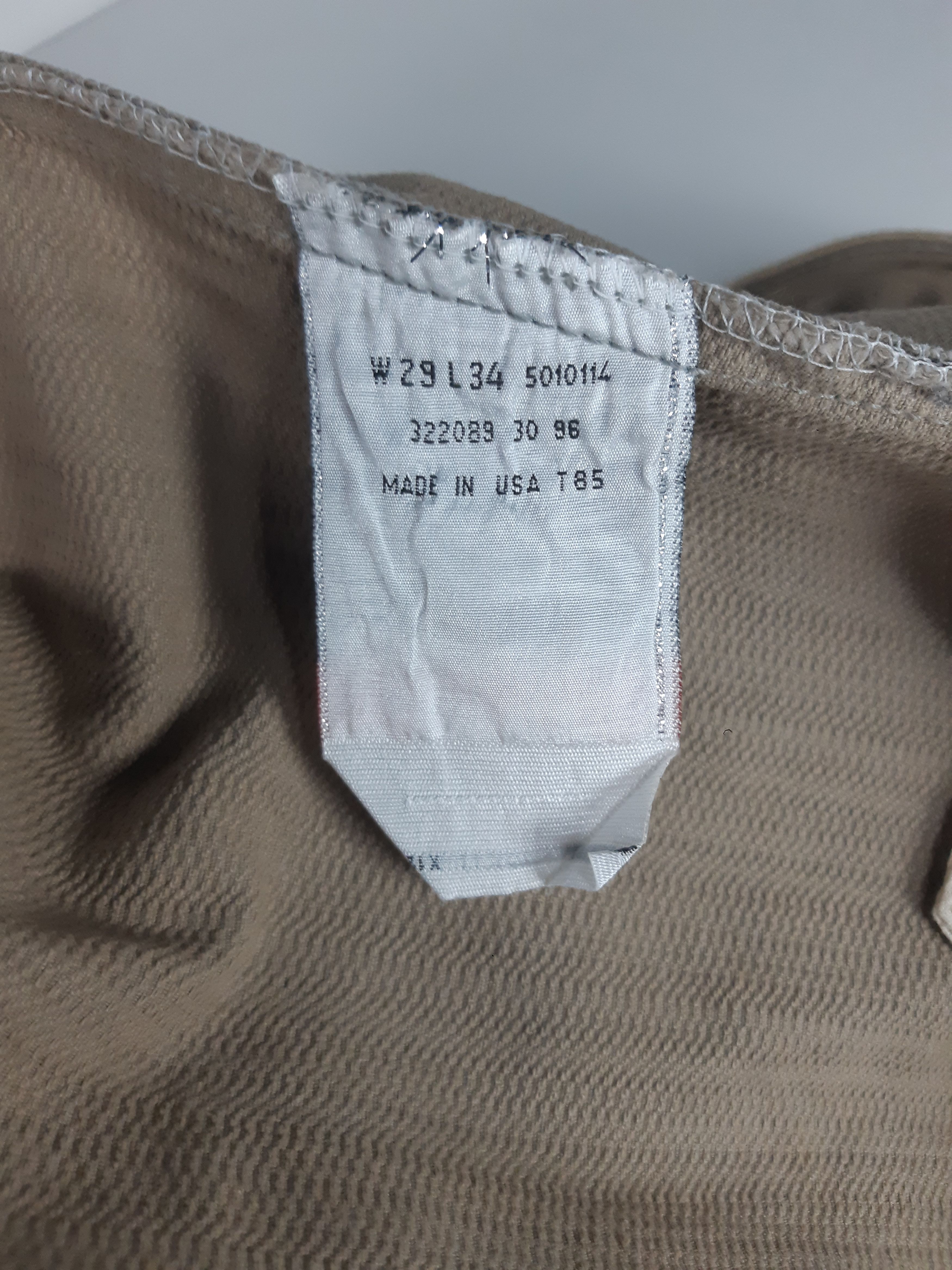 Levi's Vintage 90s LEVIS 501 Jeans USA size W29 L34 NWT Size 29" - 7 Thumbnail